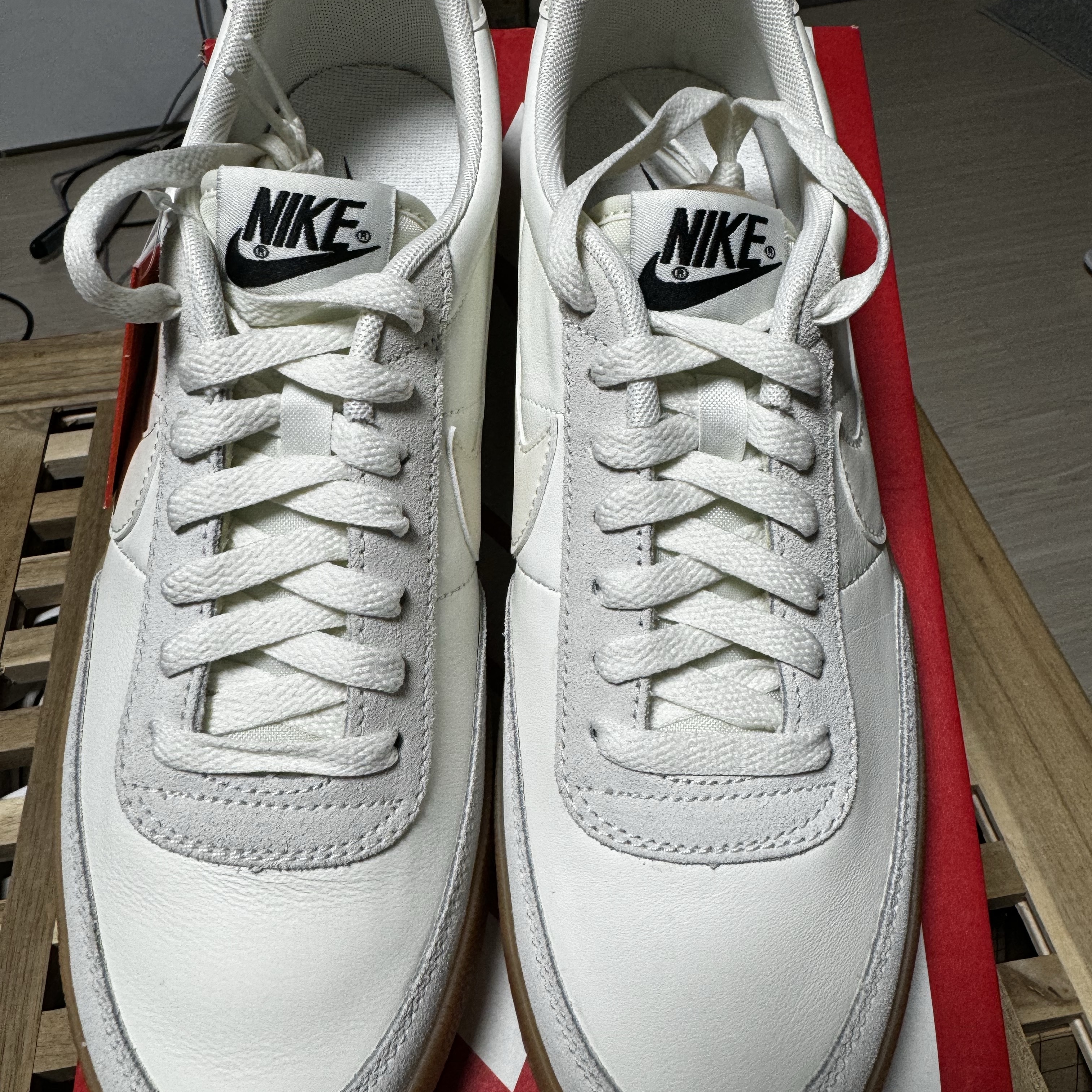 Nike Killshot 2 Leather Sail Gum 착용 스타일 - 4