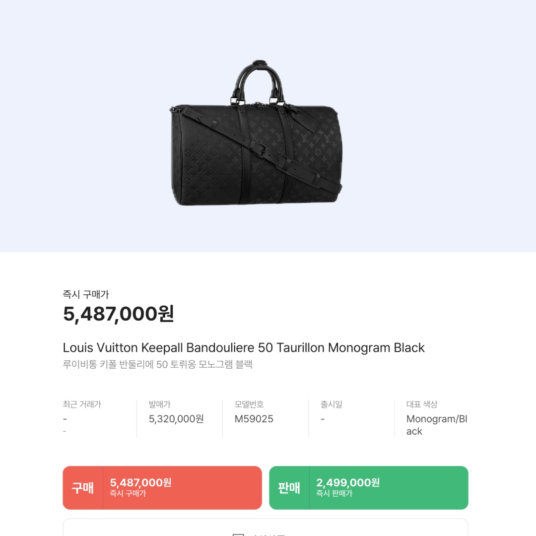 Louis Vuitton Keepall Bandouliere 50 Taurillon Monogram Black 착용 스타일 - 2