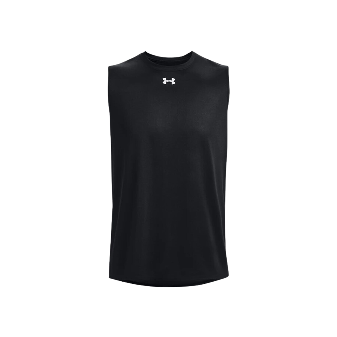 Under Armour Tech Team Sleeveless Black White 상세 이미지 1