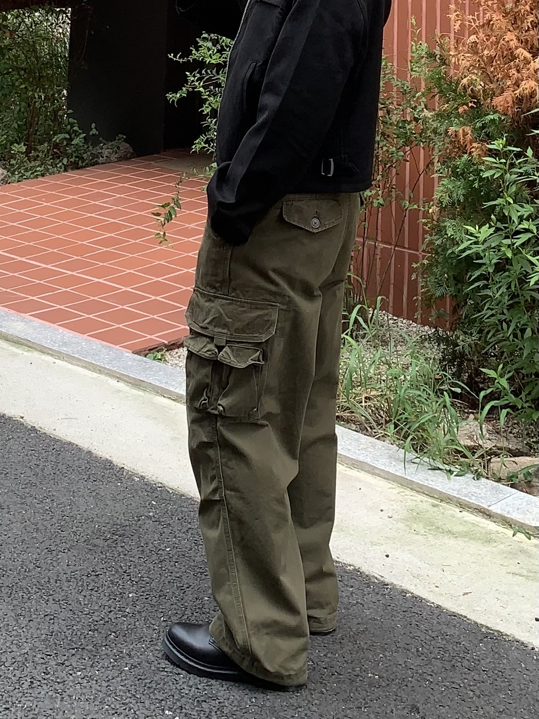 Dr. Martens 1461 Mono Black 착용 스타일 - 6