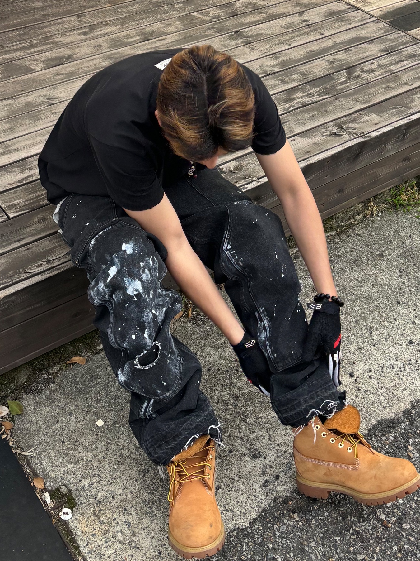 Timberland Premium 6 inch Waterproof Boot Wheat Nubuck - Wide, Wapworks Work Double Knee Carpenter Pants 착용 스타일 - 2