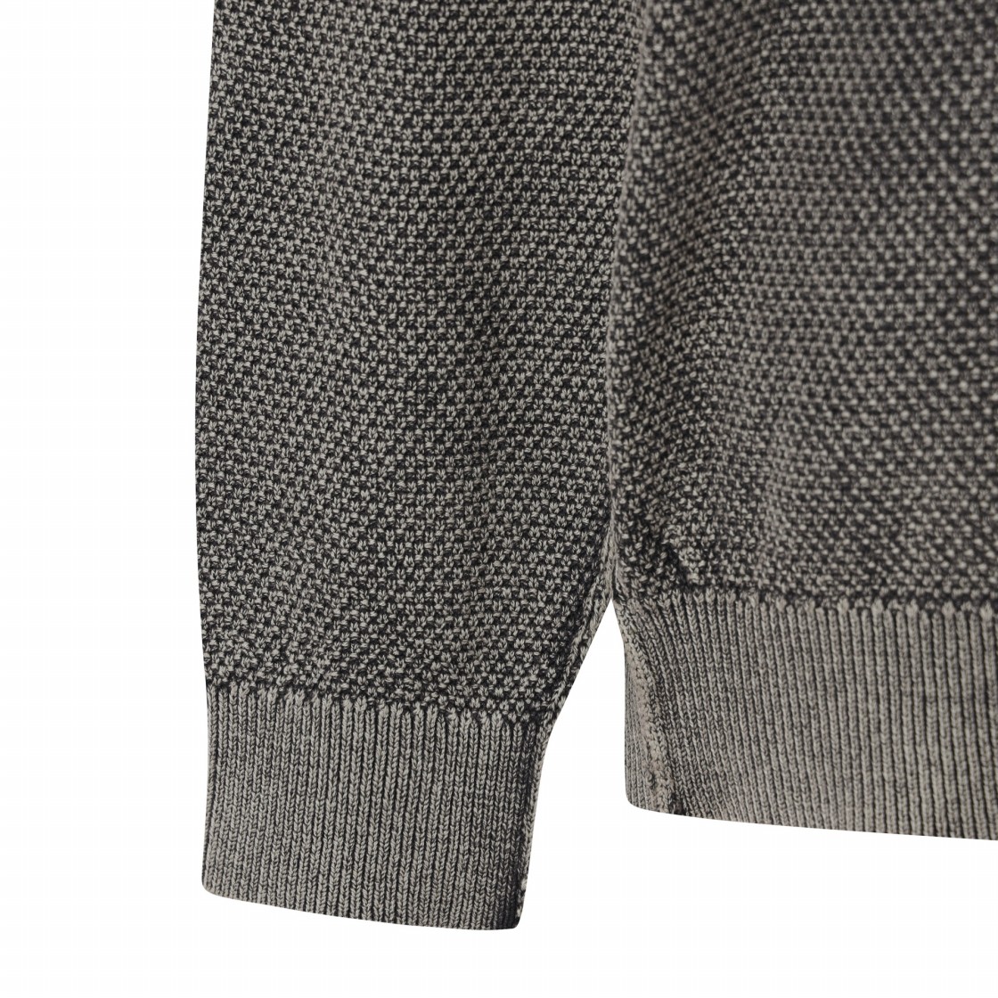 시리즈 헨리 넥 다잉 니트 다크 브라운(SERIES Henry Neck Dyeing Knit Dark Brown) - 5