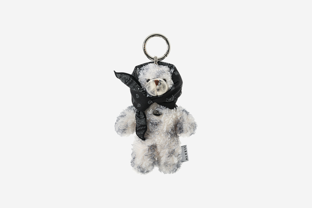 ☆人気☆【ALEXII】☆NEW BANDANA BEAR ALEXII】(韓国人気) NEW BANDANA BEAR KEY RING キーホルダー