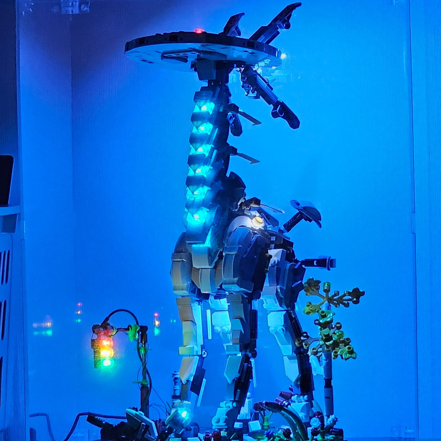 Lego Horizon Forbidden West Tallneck 착용 스타일 - 2