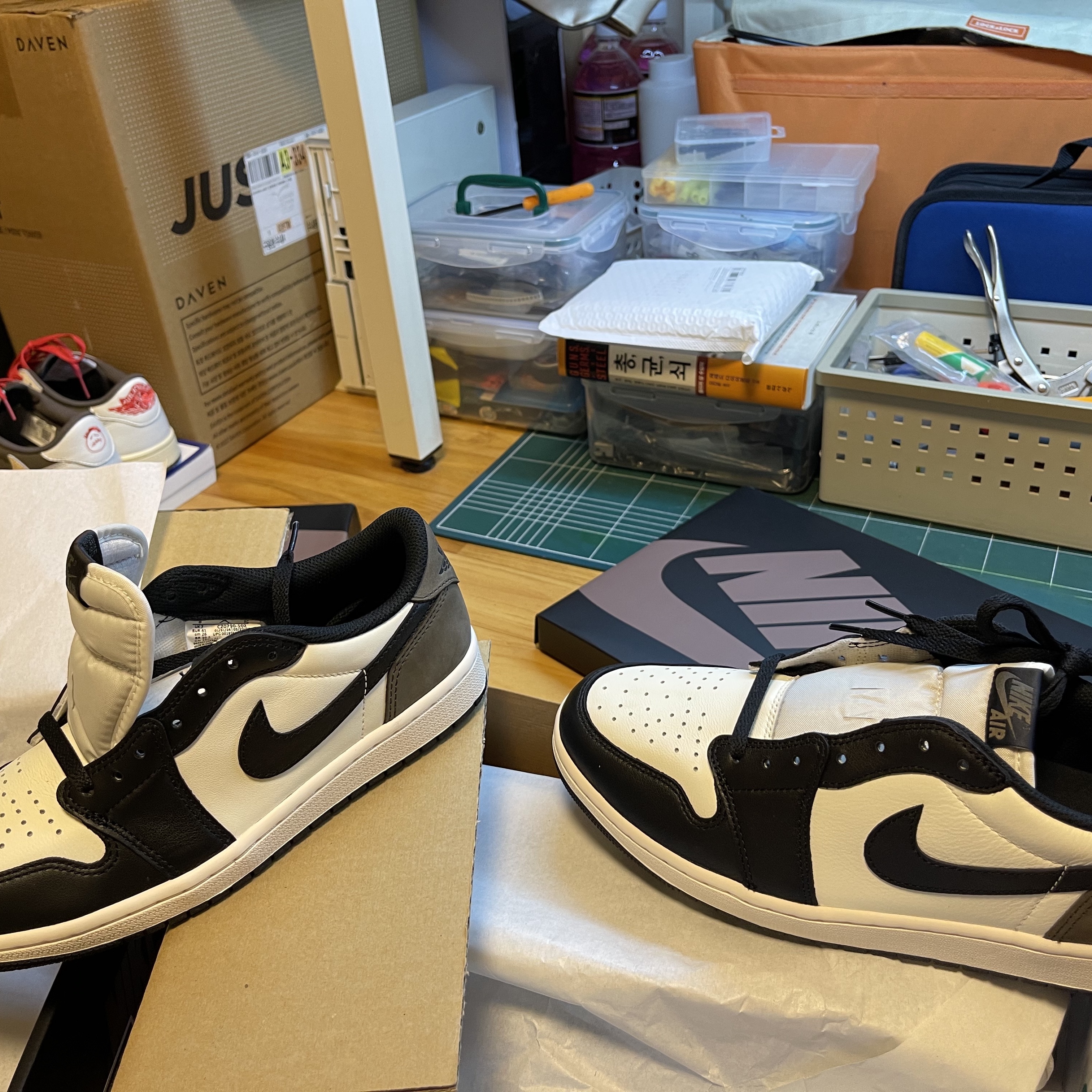 Jordan 1 Retro Low OG Mocha 착용 스타일