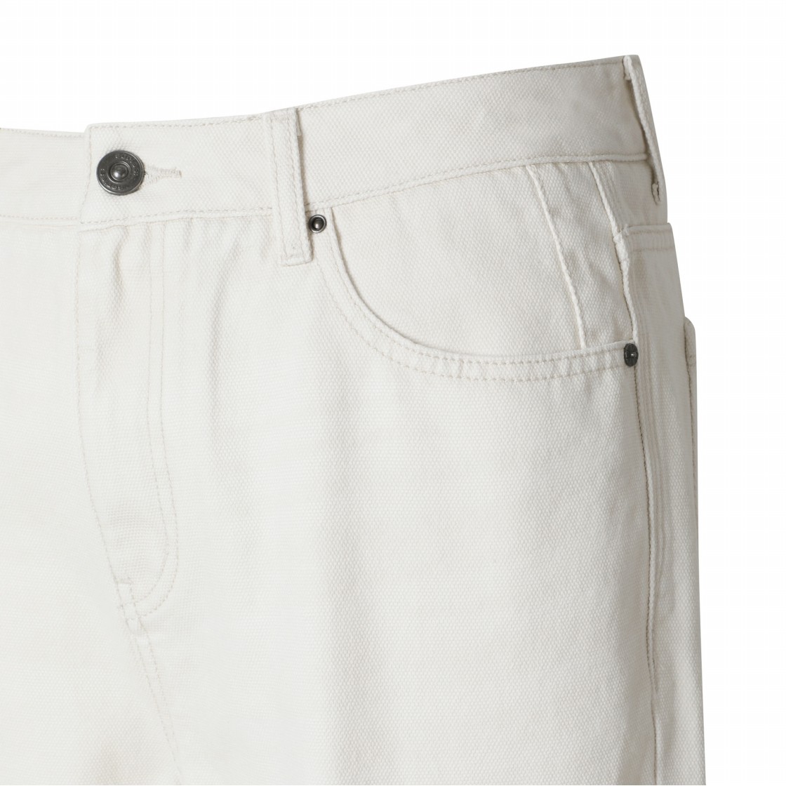 시리즈 논스판 크림 와이드 진 베이지(SERIES Non Span Cream Wide Jeans Beige) - 5