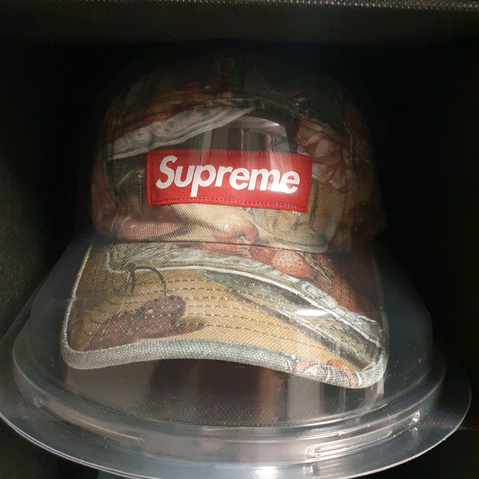 Supreme Strawberries Camp Cap Multicolor - 23SS 착용 스타일