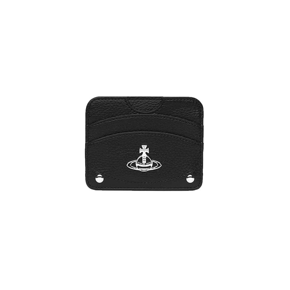 Vivienne Westwood Half Moon Card Holder Black 상세 이미지 1