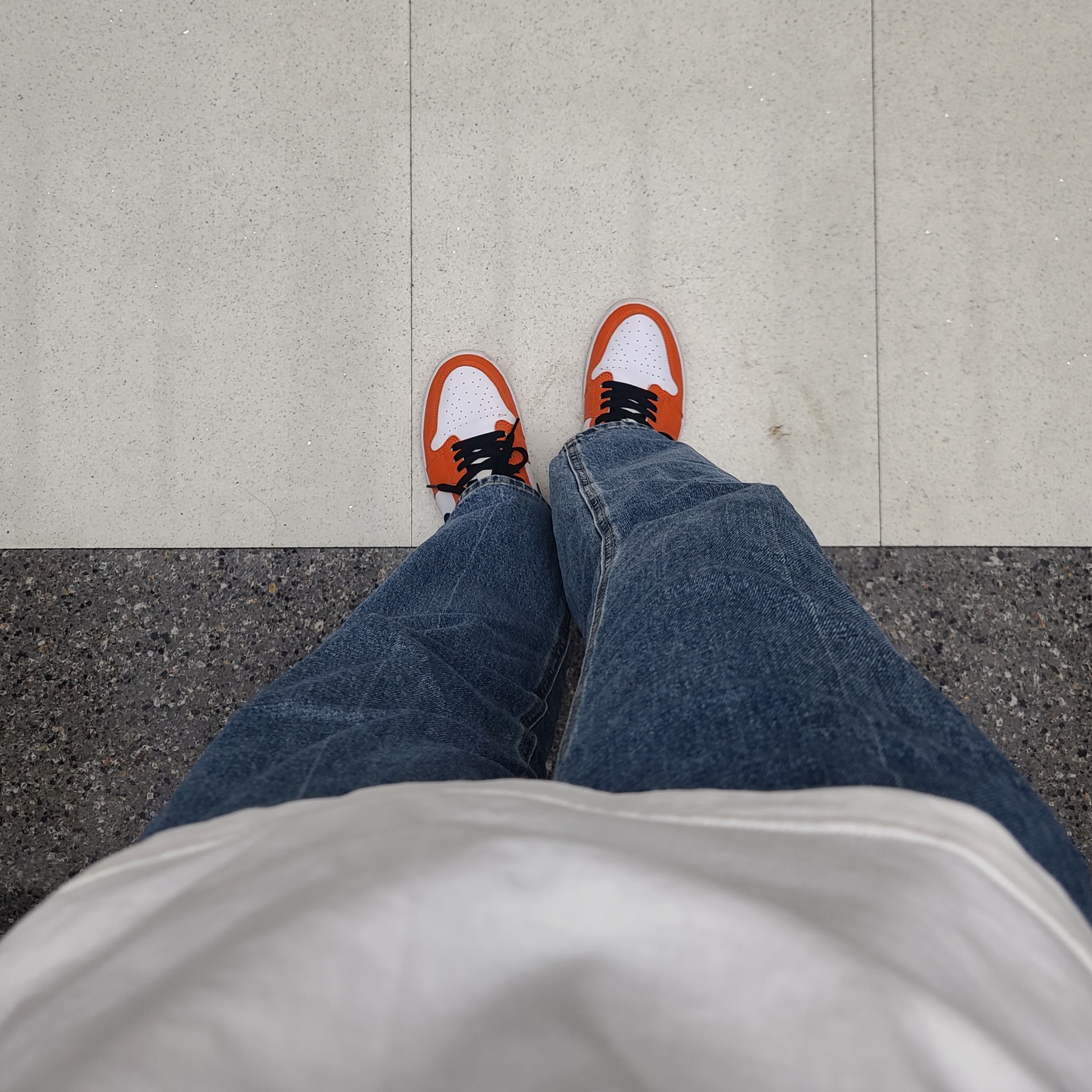Jordan 1 Low OG Starfish, (W) Jordan 1 Low OG Starfish 착용 스타일