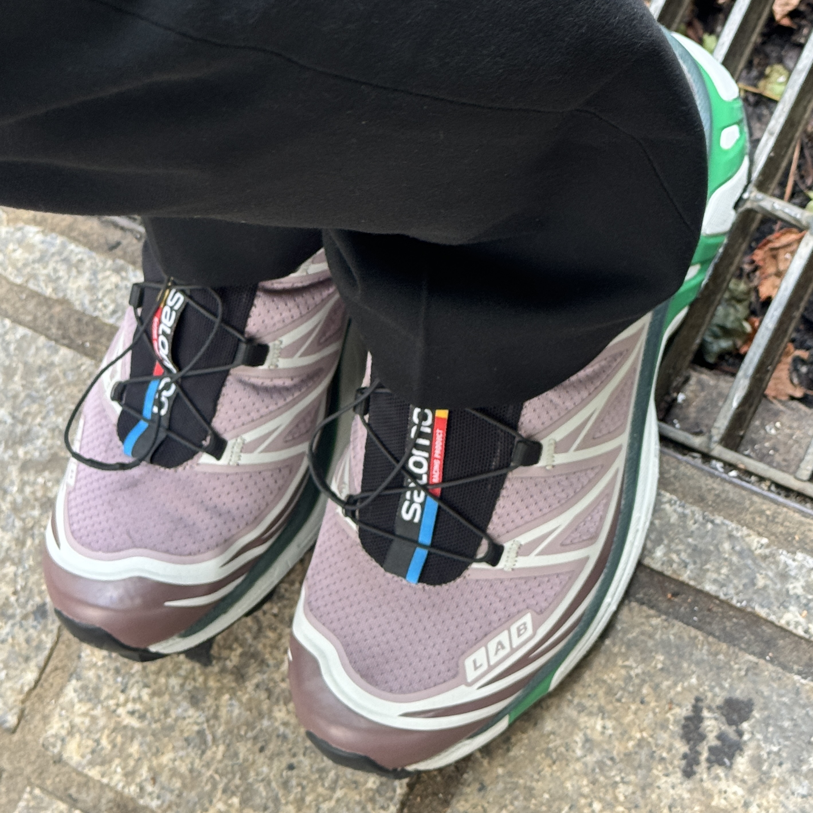 Salomon XT-6 ADV Pink 착용 스타일
