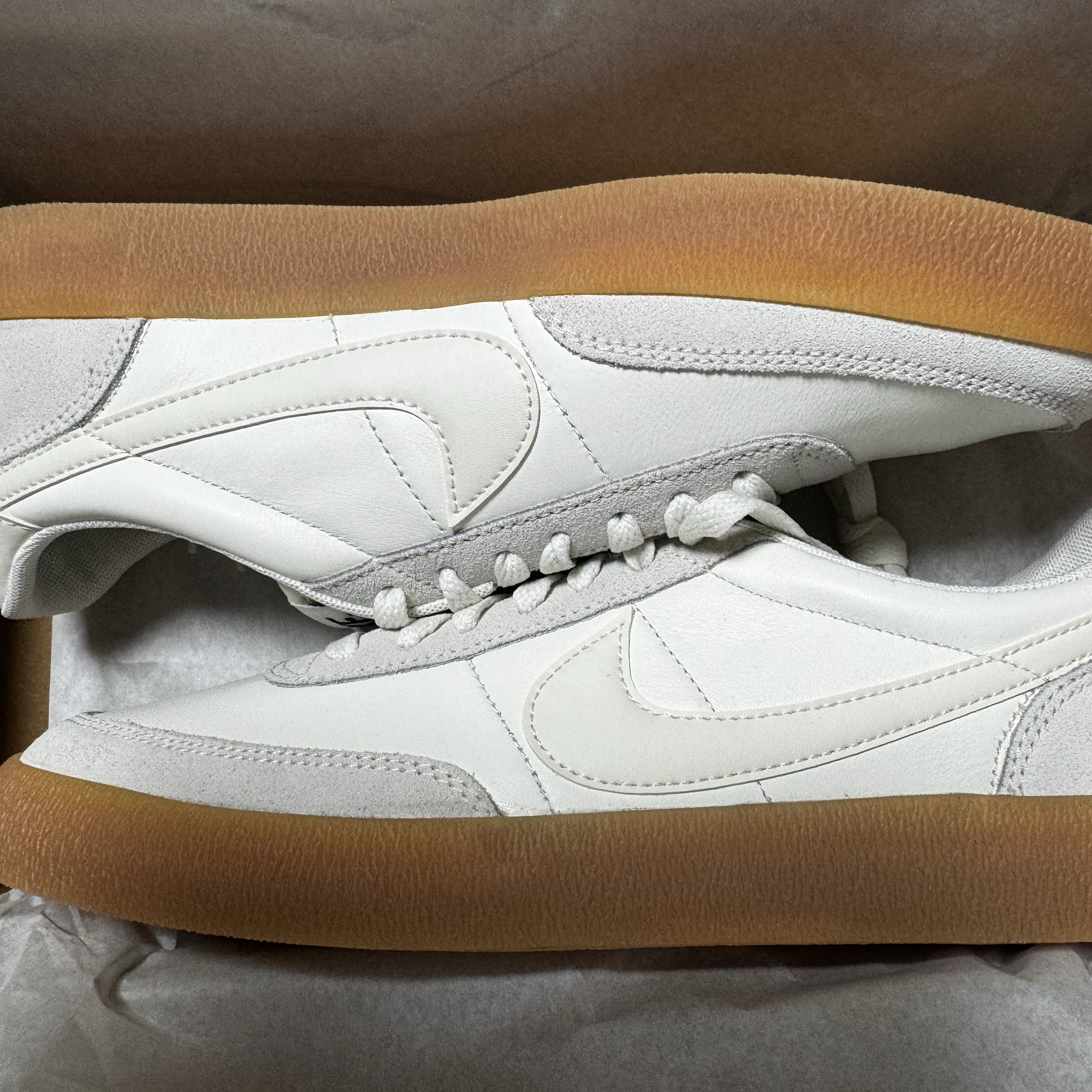 Nike Killshot 2 Leather Sail Gum 착용 스타일 - 2