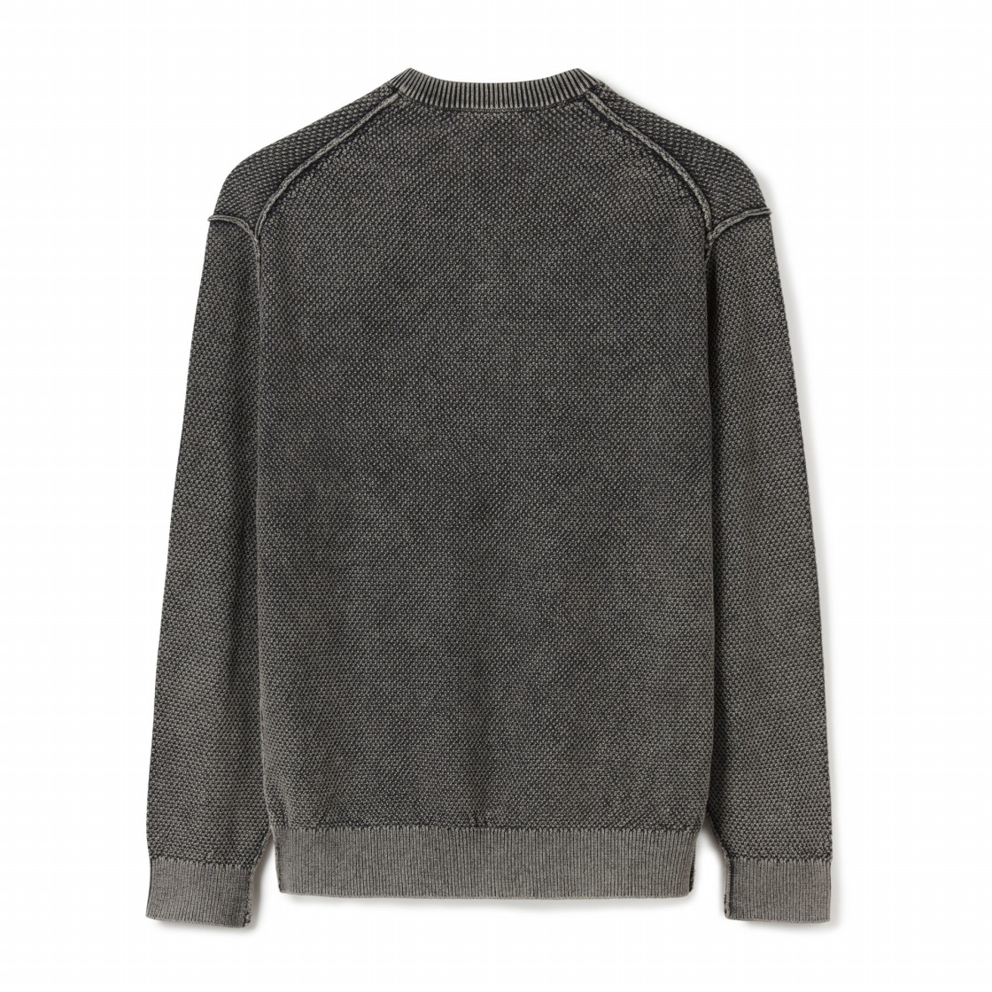 시리즈 헨리 넥 다잉 니트 다크 브라운(SERIES Henry Neck Dyeing Knit Dark Brown) - 3