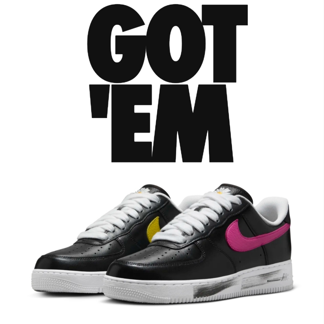 Nike x Peaceminusone Air Force 1 Low Para-Noise 3.0 Black and Multicolor 착용 스타일