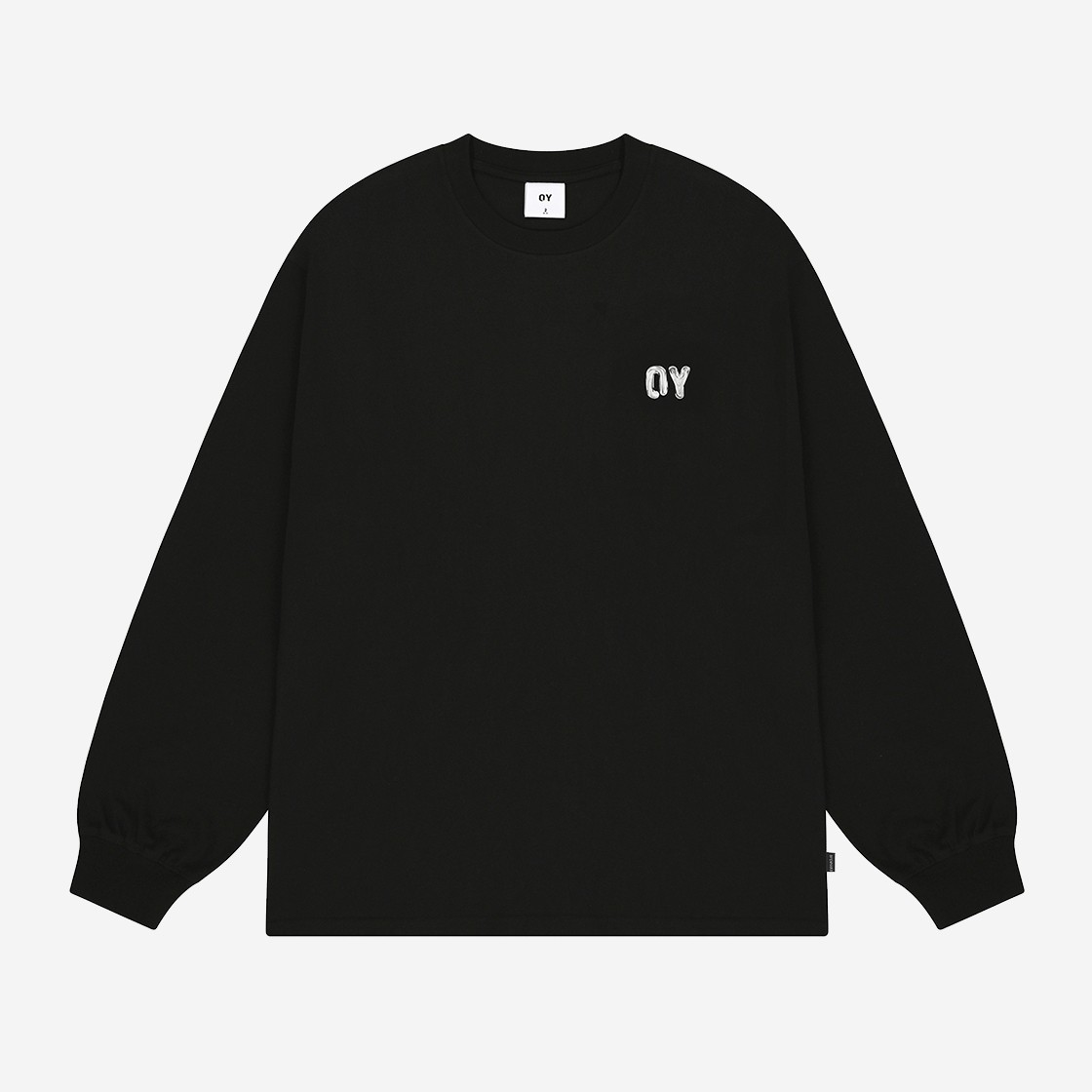 ★OY★L HEART LONG SLEEVE - BLACK★正規品/韓国直送用込 오와이 메탈 하트 롱슬리브 블랙 | OY | KREAM