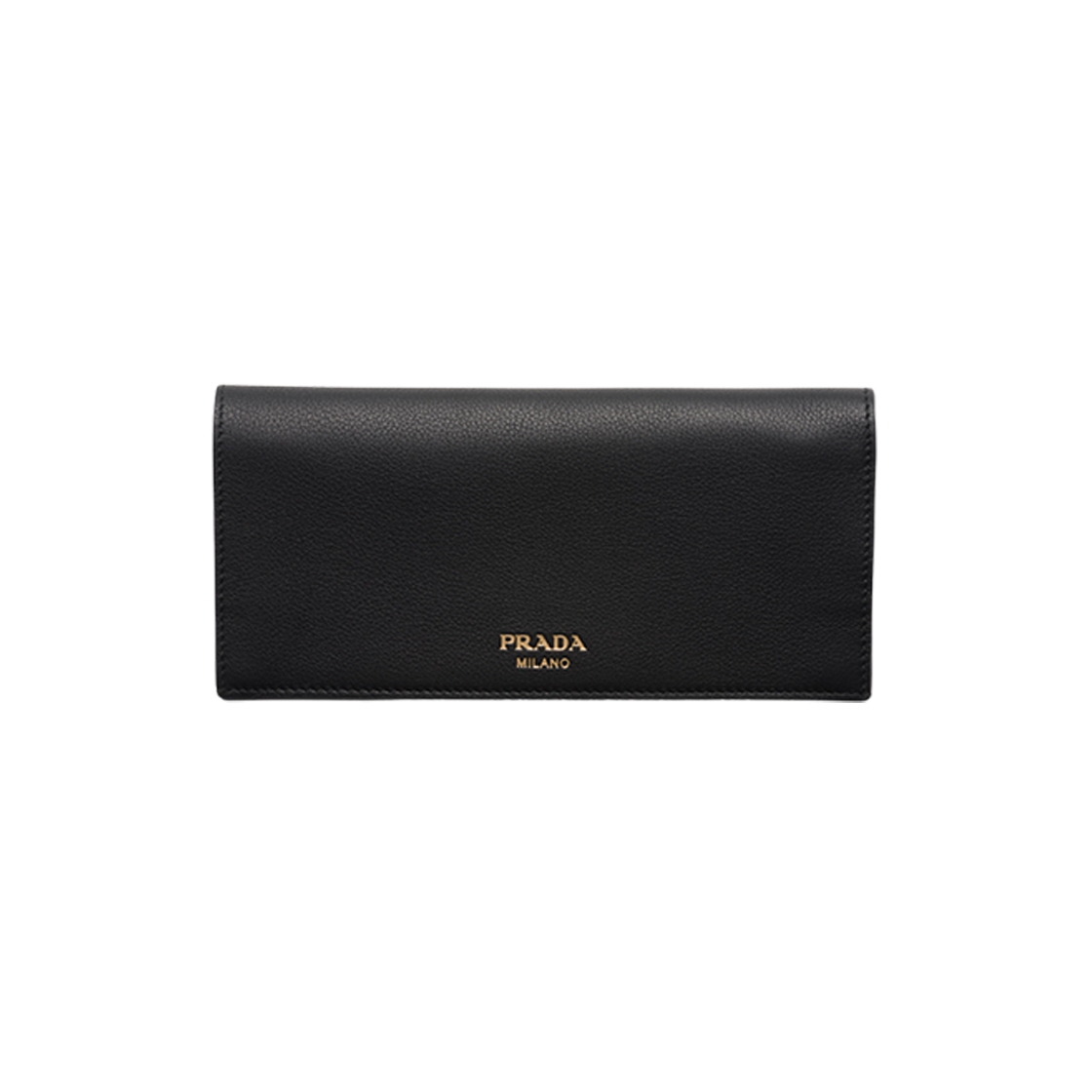 Prada Leather Wallet Black 상세 이미지 1