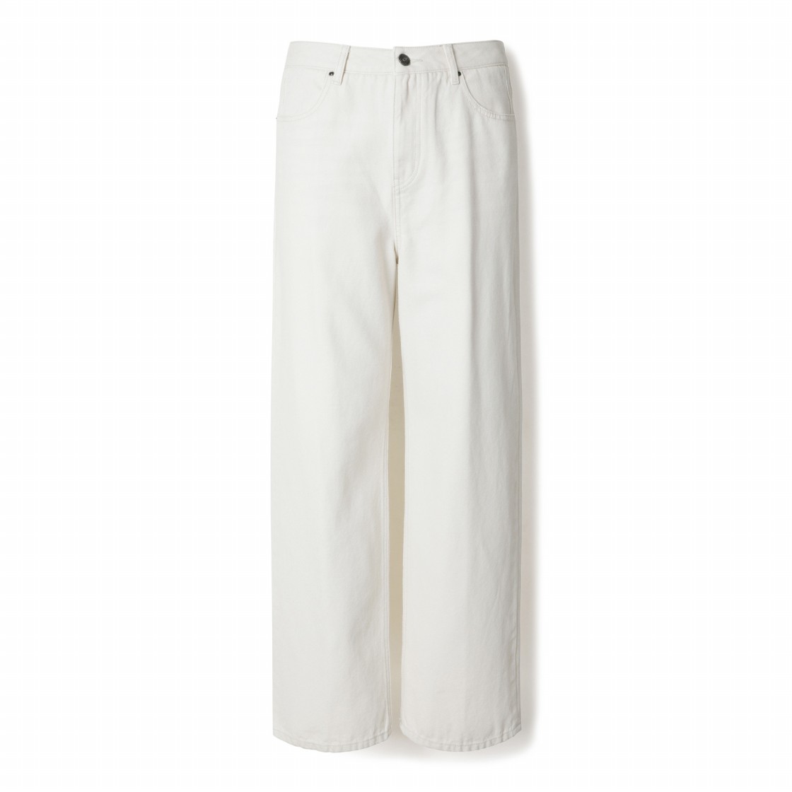 시리즈 논스판 크림 와이드 진 베이지(SERIES Non Span Cream Wide Jeans Beige) - 2