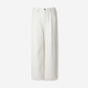SERIES Non Span Cream Wide Jeans Beige