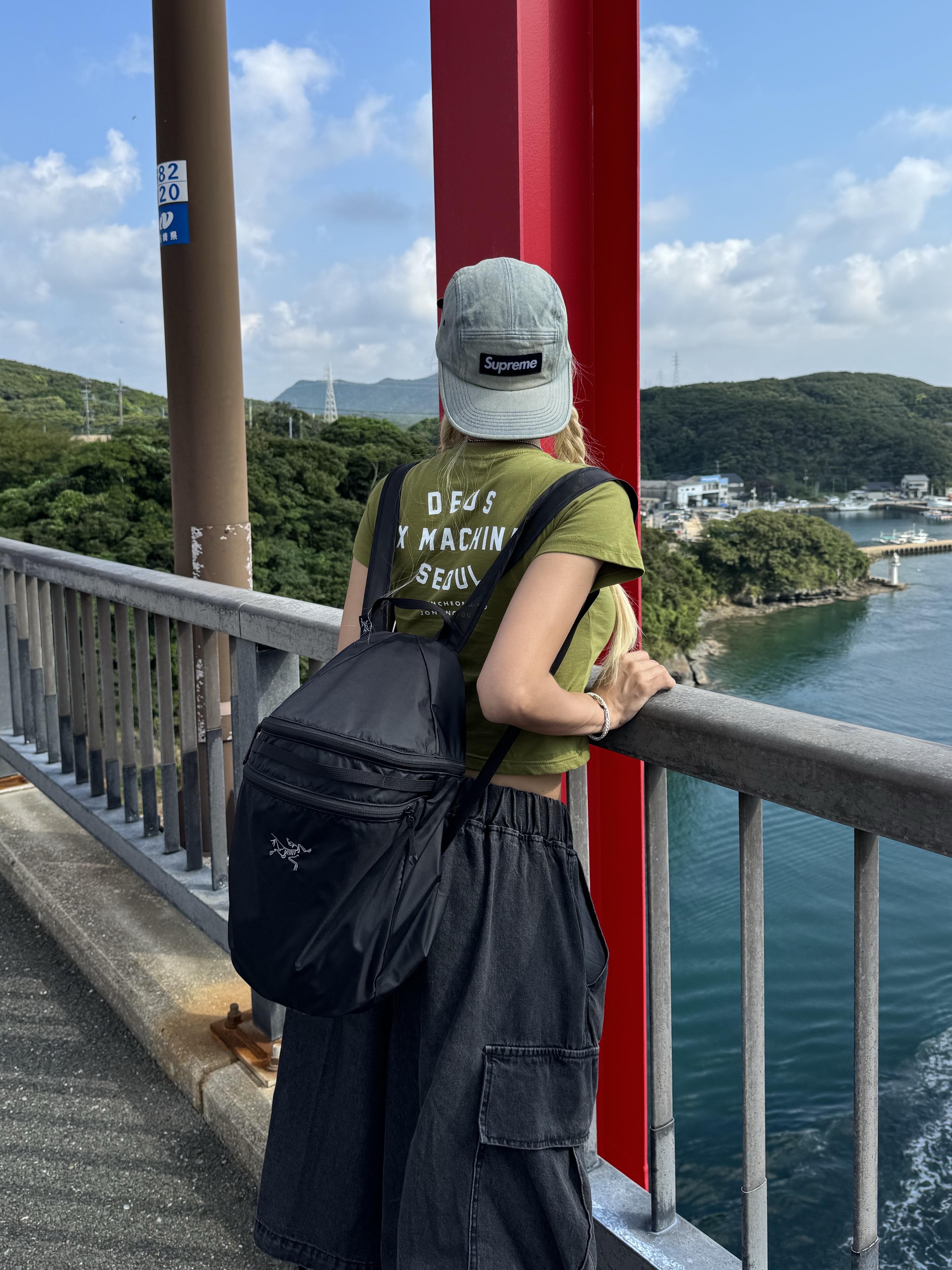 Supreme Washed Chino Twill Camp Cap Dirty Indigo - 24SS, Arc'teryx Heliad 15 Backpack Black 착용 스타일