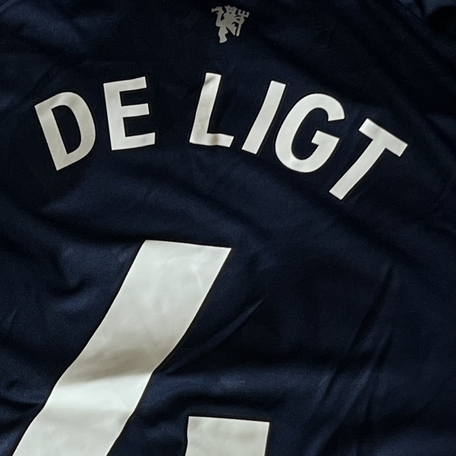 Adidas Manchester United 2024/25 Away Jersey Night Indigo - KR Sizing (Non Marking Ver.) 착용 스타일 - 3