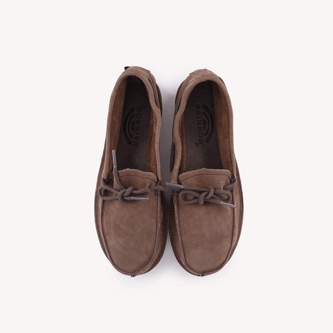 R06 Rainbow Sandals Loafer Dark Brown - #2