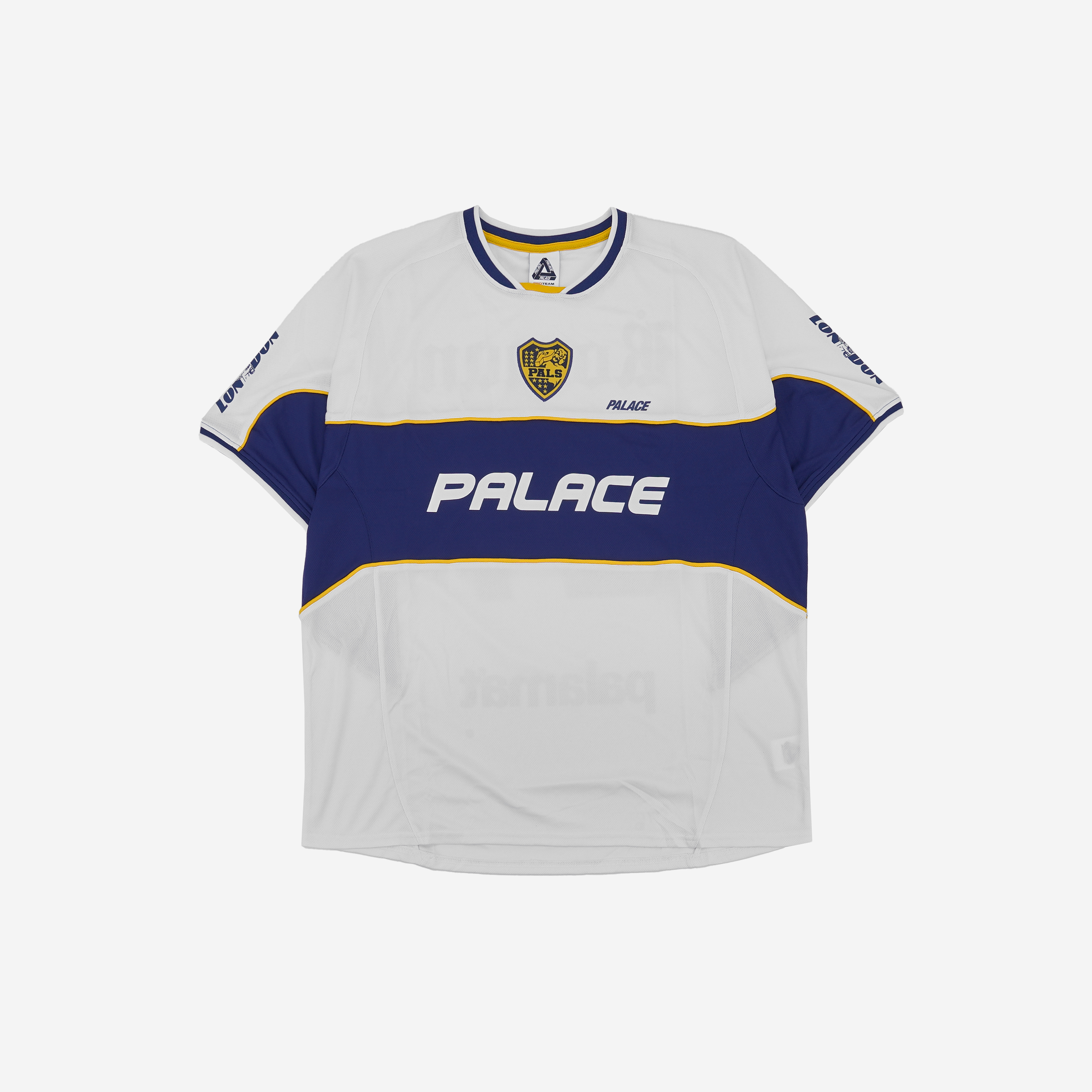 ウェア palace PALAMAT JERSEY WHITE / NAVY Palace Palamat Jersey White/Navy Blue Size Large Soccer