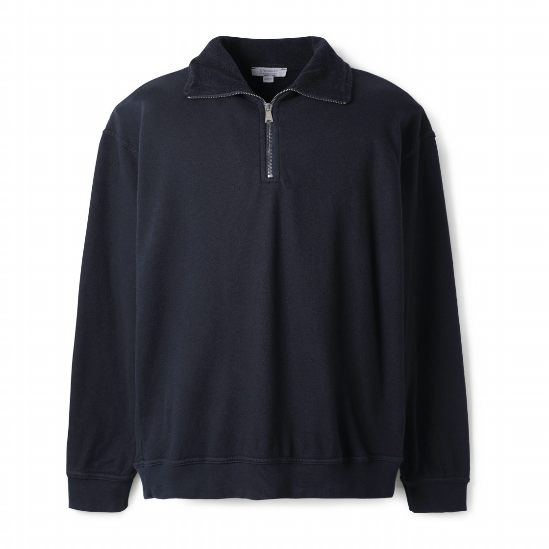 시리즈 크로스리 하프 집업 스웻셔츠 다크 네이비(SERIES Crossley Half Zip Up Sweatshirt Dark Navy) - 2