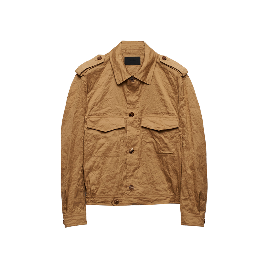 Prada Cotton Jacket Khaki 상세 이미지 1