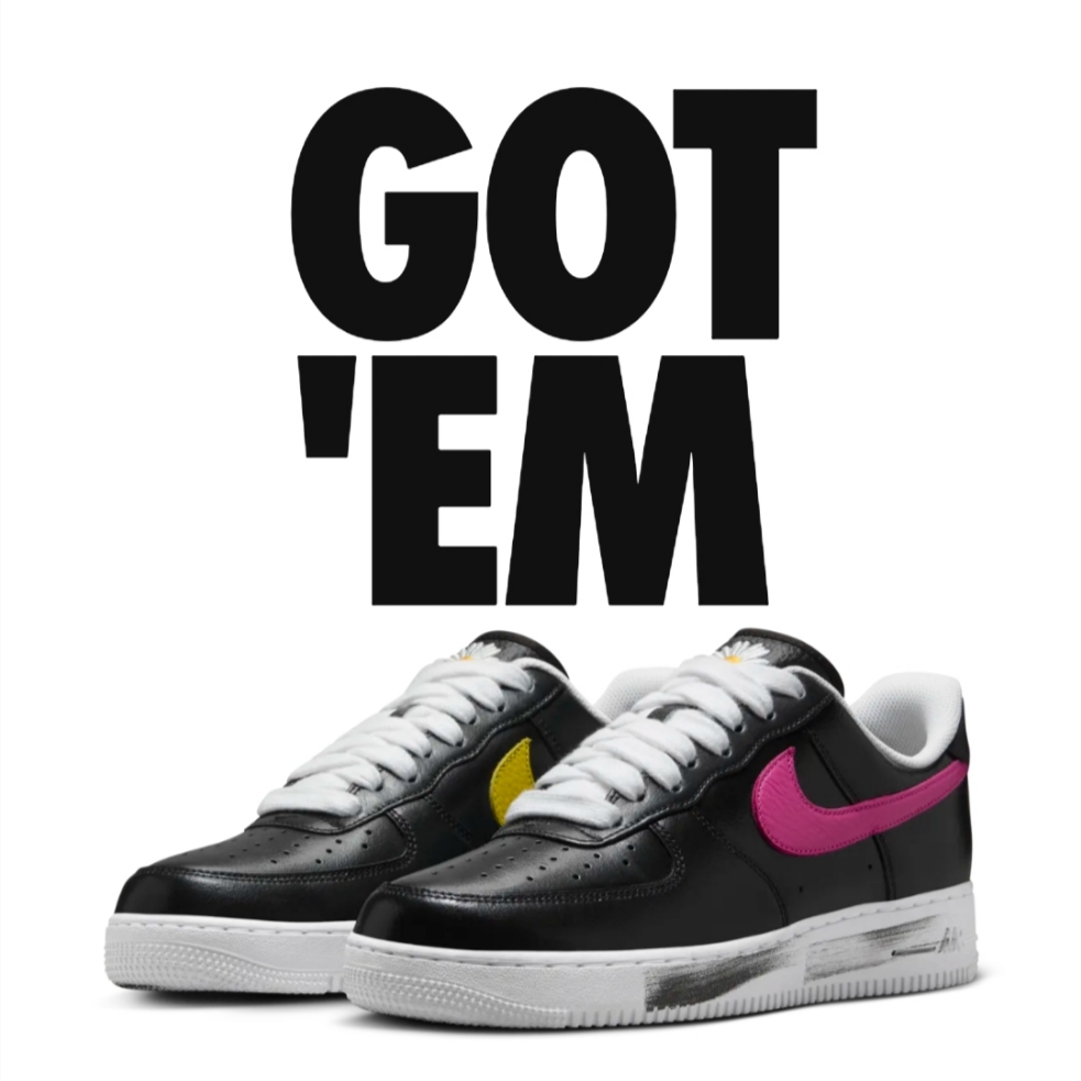Nike x Peaceminusone Air Force 1 Low Para-Noise 3.0 Black and Multicolor 착용 스타일