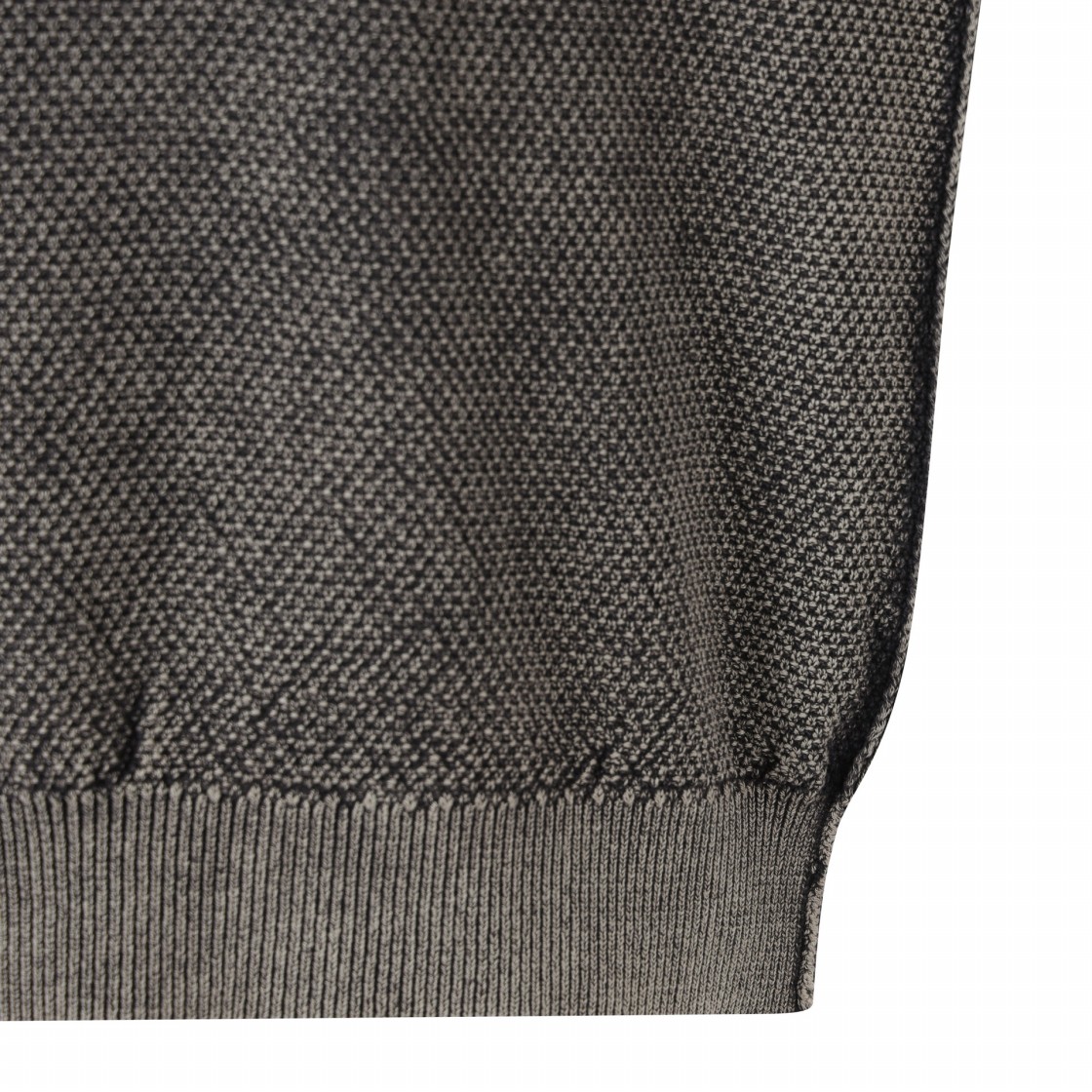 시리즈 헨리 넥 다잉 니트 다크 브라운(SERIES Henry Neck Dyeing Knit Dark Brown) - 6