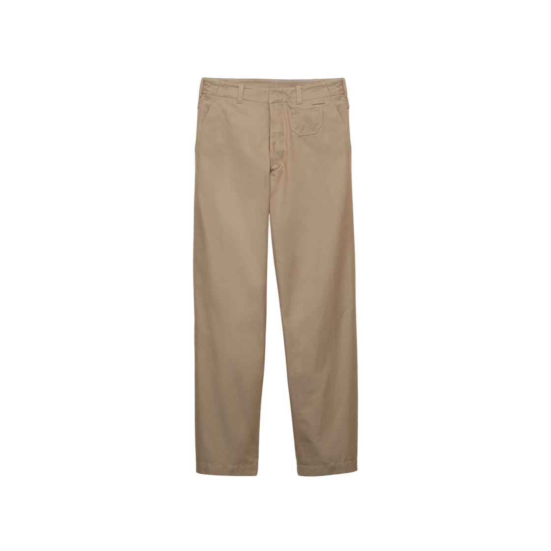 Prada Cotton Pants Beige 상세 이미지 1