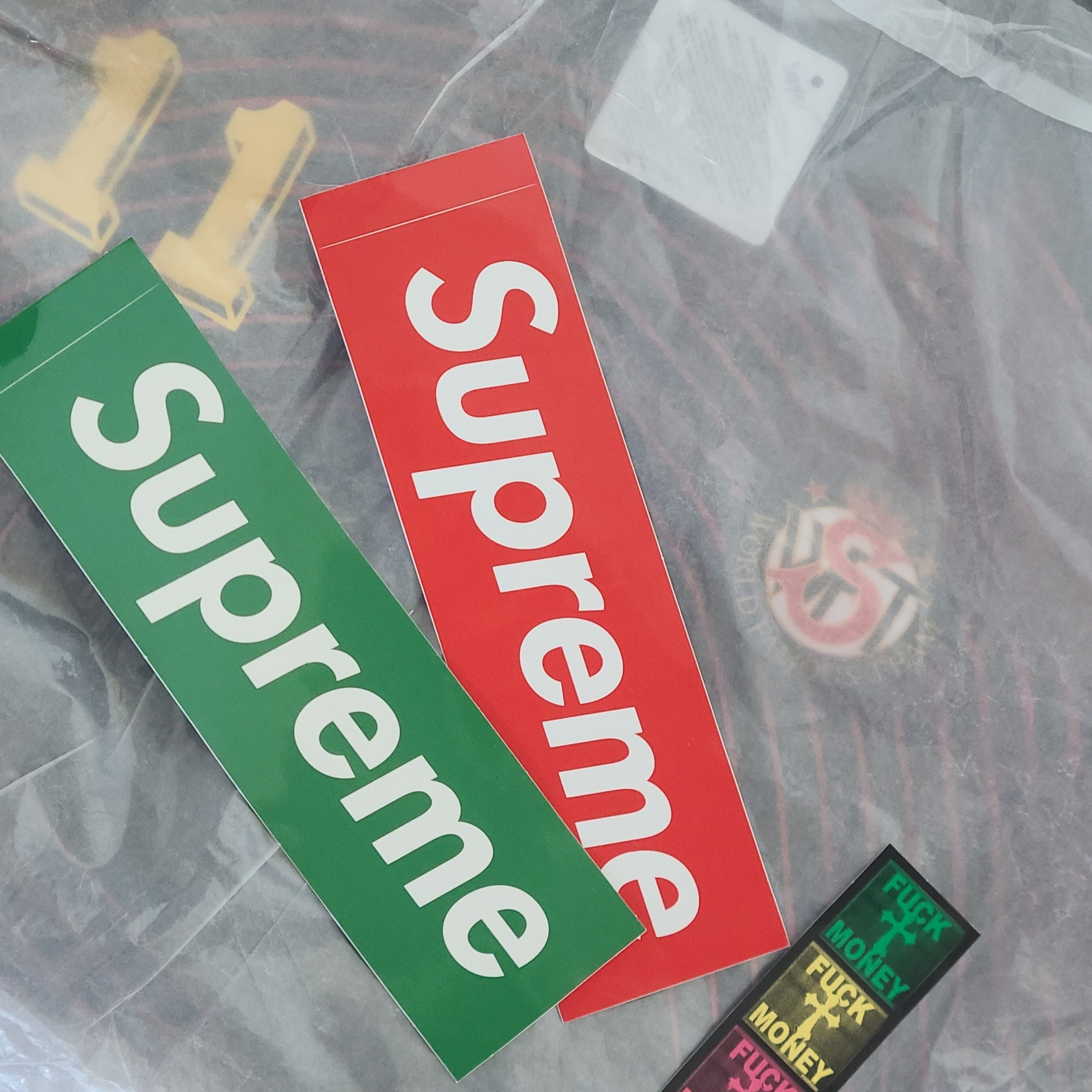 Supreme S Logo Track Jacket Black - 24FW 착용 스타일 - 3