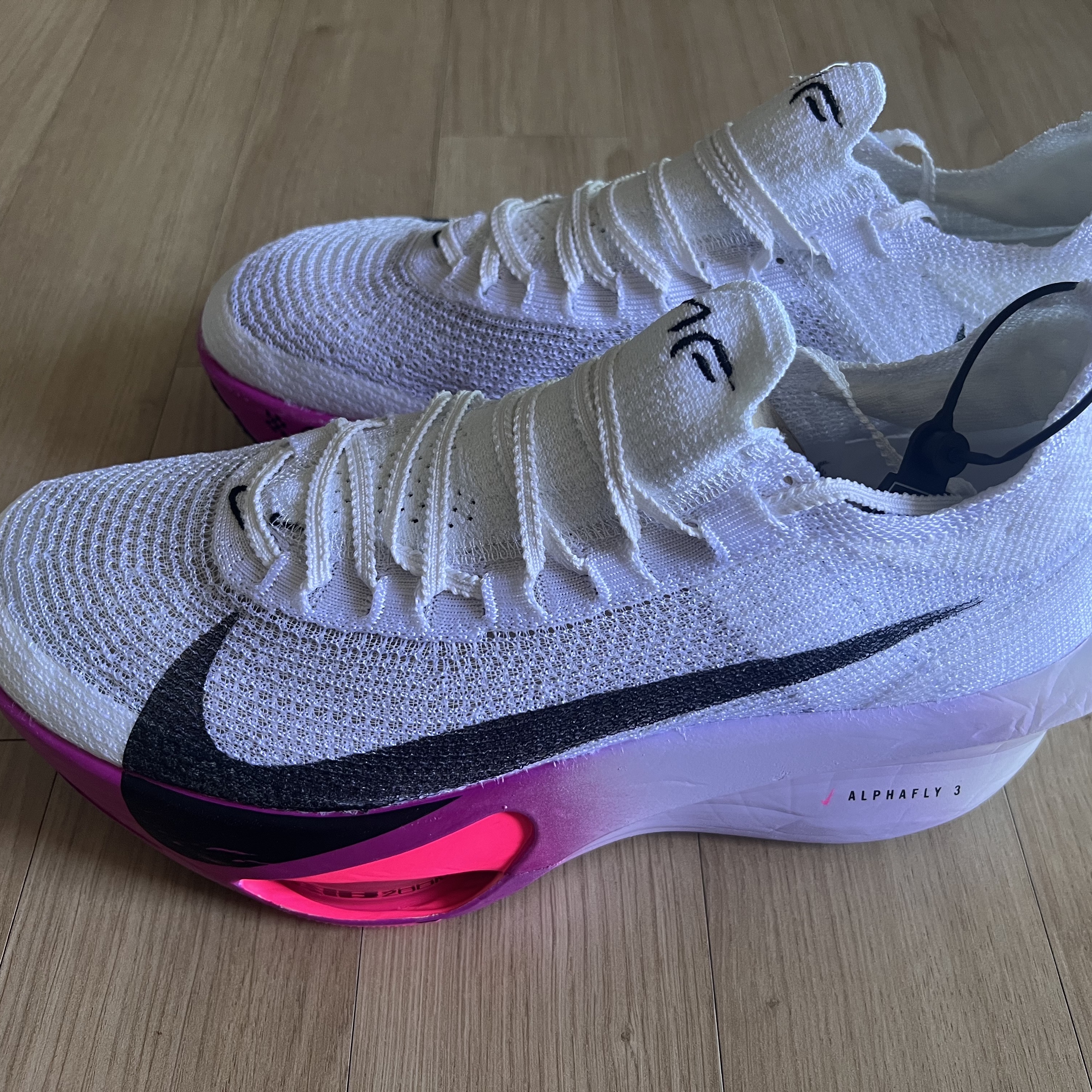 Nike Air Zoom Alphafly Next% 3 Hyper Pink 착용 스타일