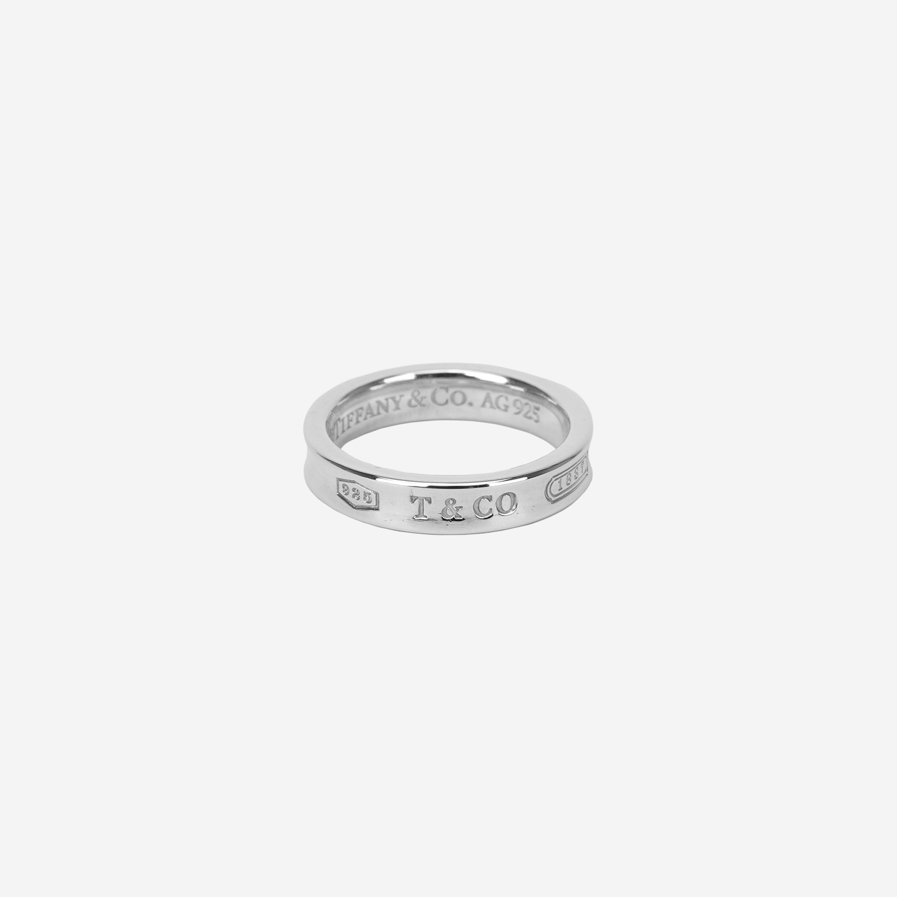 Tiffany & Co. 1837 Ring Narrow Silver
