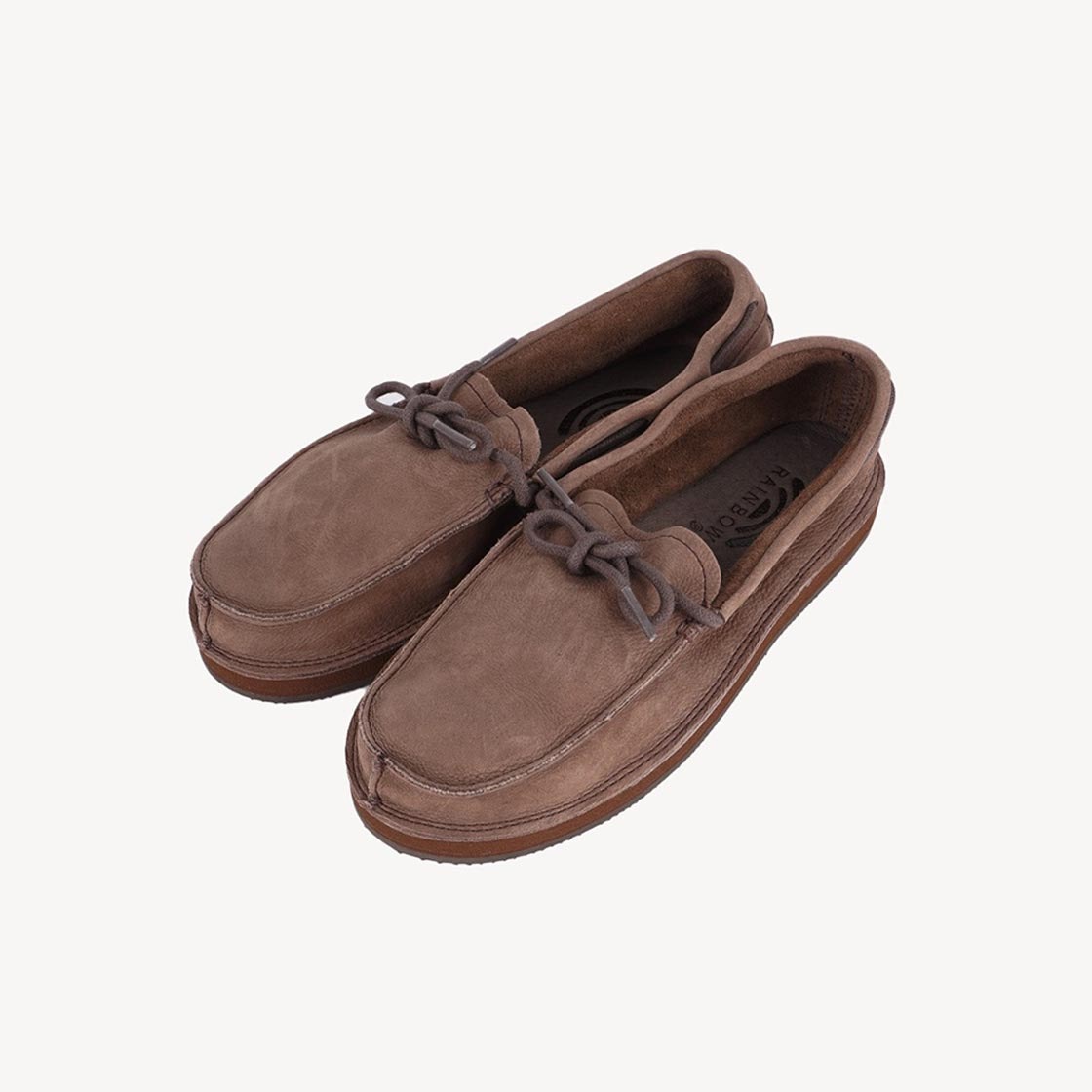 R06 Rainbow Sandals Loafer Dark Brown - #3