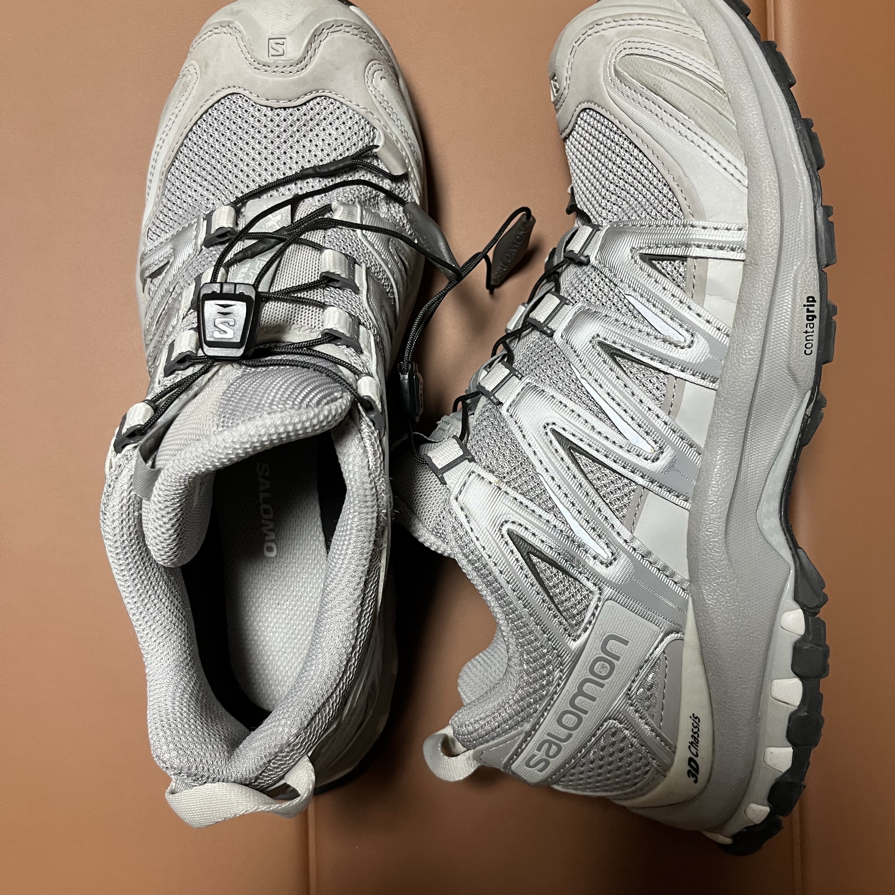 Salomon XA Pro 3D Alloy Silver 착용 스타일