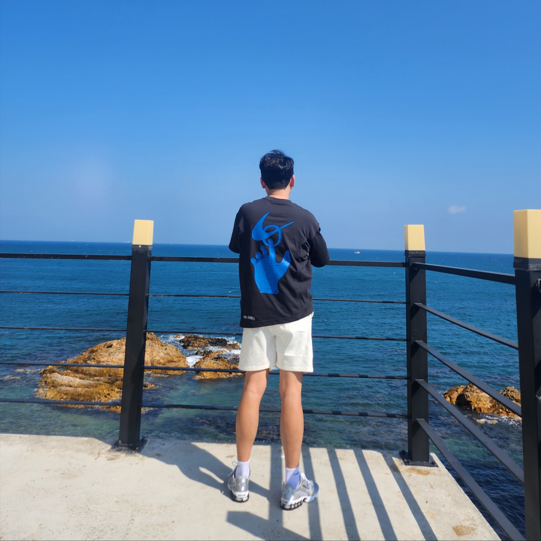 Nike x Off-White NRG T-Shirt Black - Asia 착용 스타일