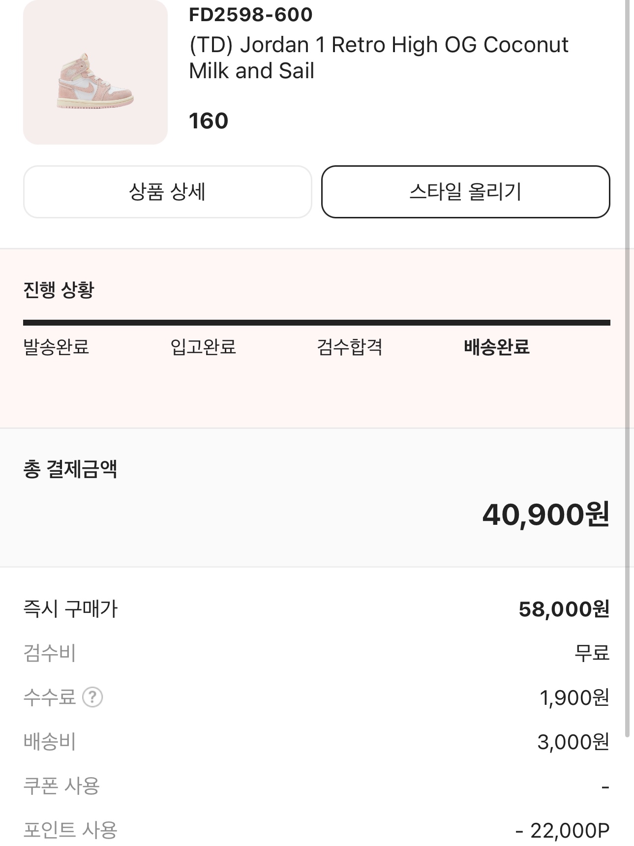 (TD) Jordan 1 Retro High OG Coconut Milk and Sail 착용 스타일