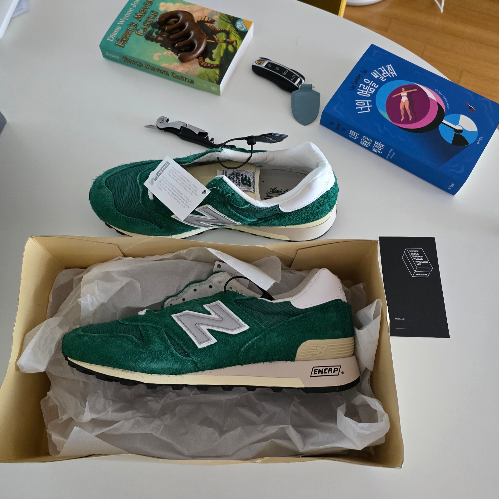 New Balance x Aime Leon Dore 1300 Botanical Green 착용 스타일
