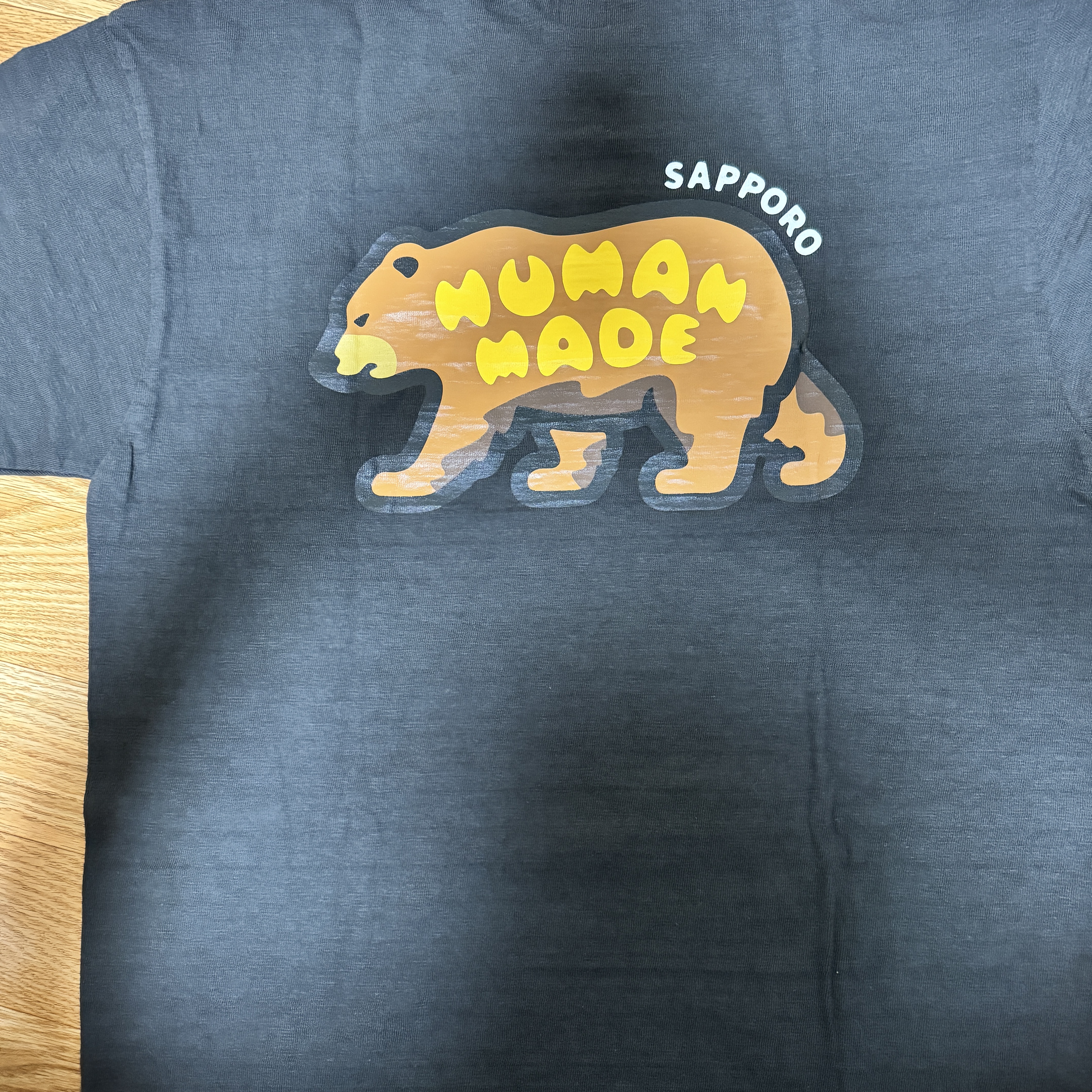 Human Made Pocket T-Shirt Black - Sapporo Store Exclusive 착용 스타일 - 1