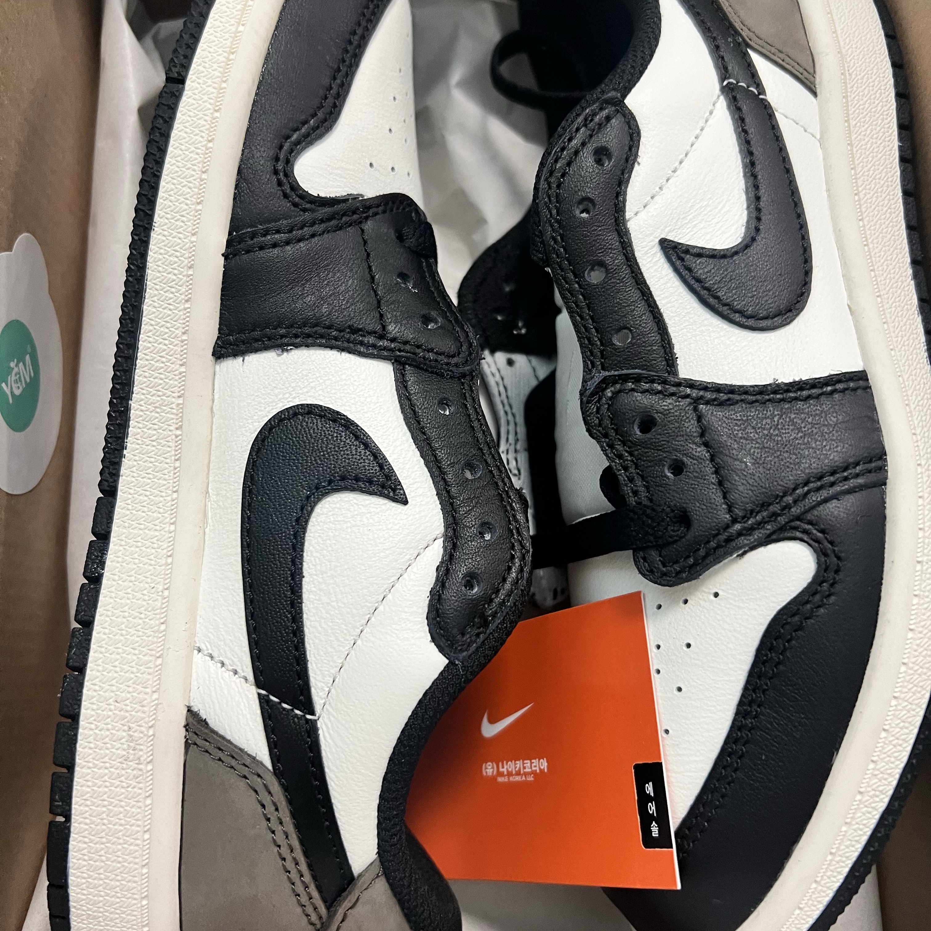 (PS) Jordan 1 Retro Low OG Mocha 착용 스타일 - 5