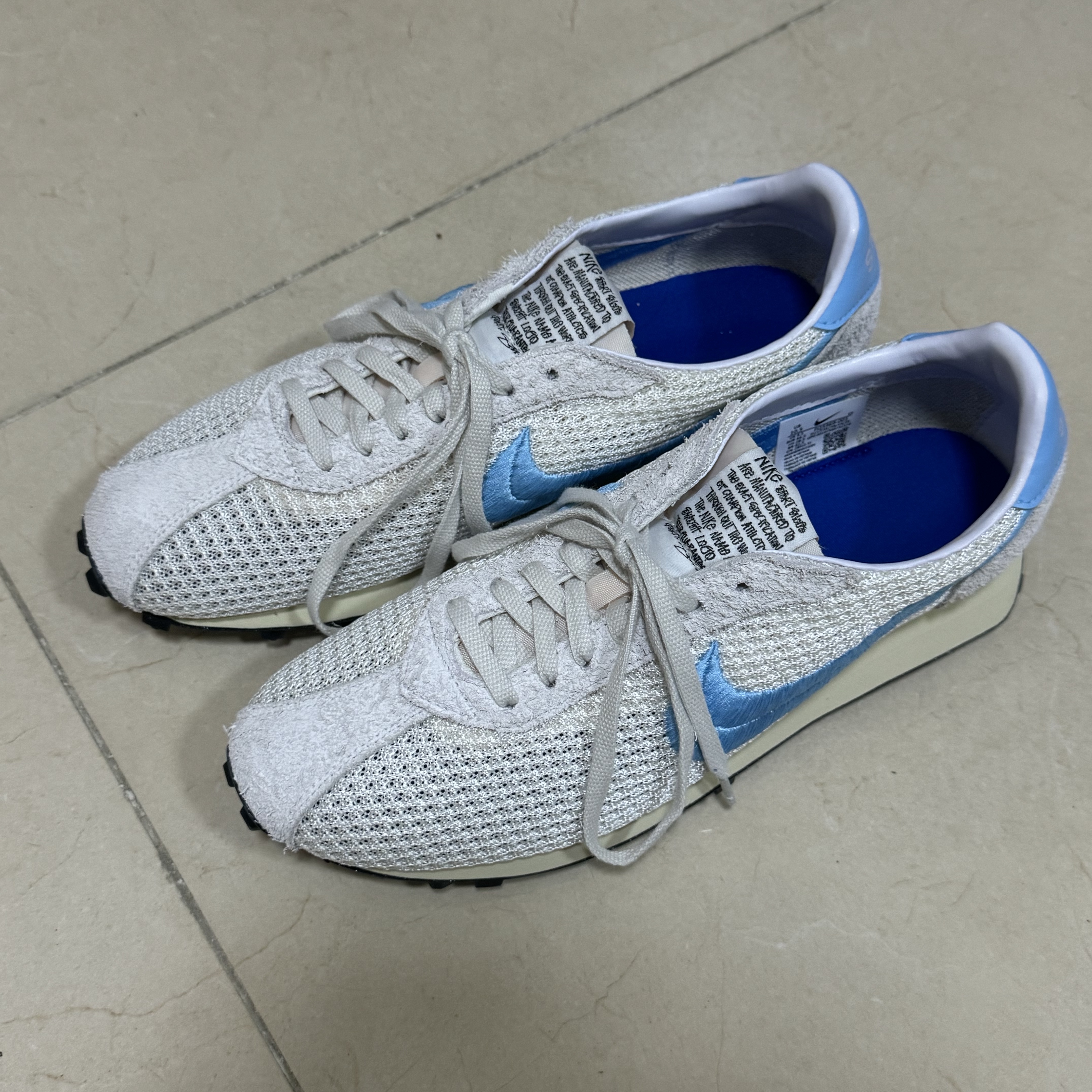 Nike x Stussy LD-1000 SP Phantom Aquarius Blue 착용 스타일 - 1