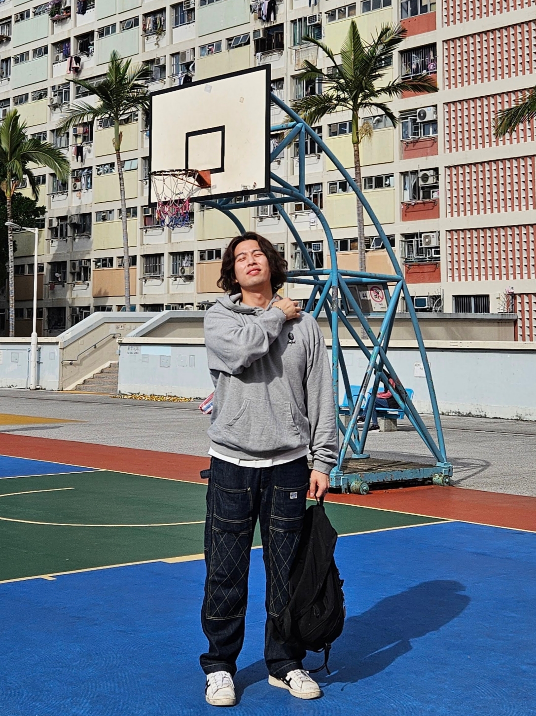 Kapital 11.5 oz. Denim Lumber Pants Indigo 착용 스타일