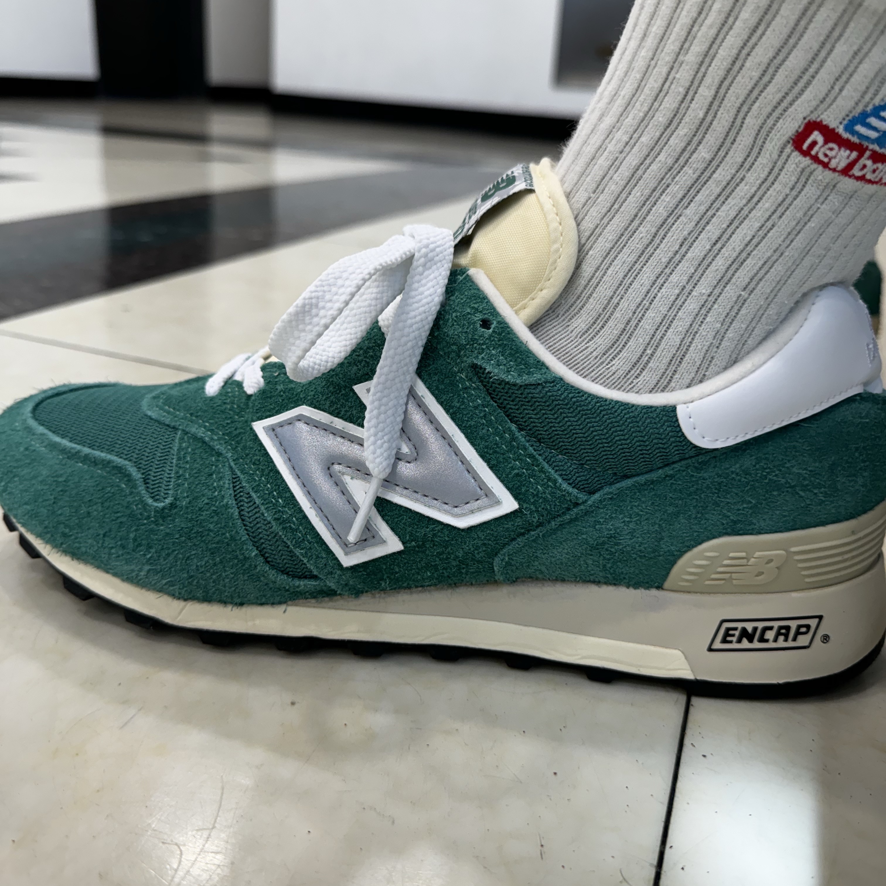 New Balance x Aime Leon Dore 1300 Botanical Green 착용 스타일 - 4