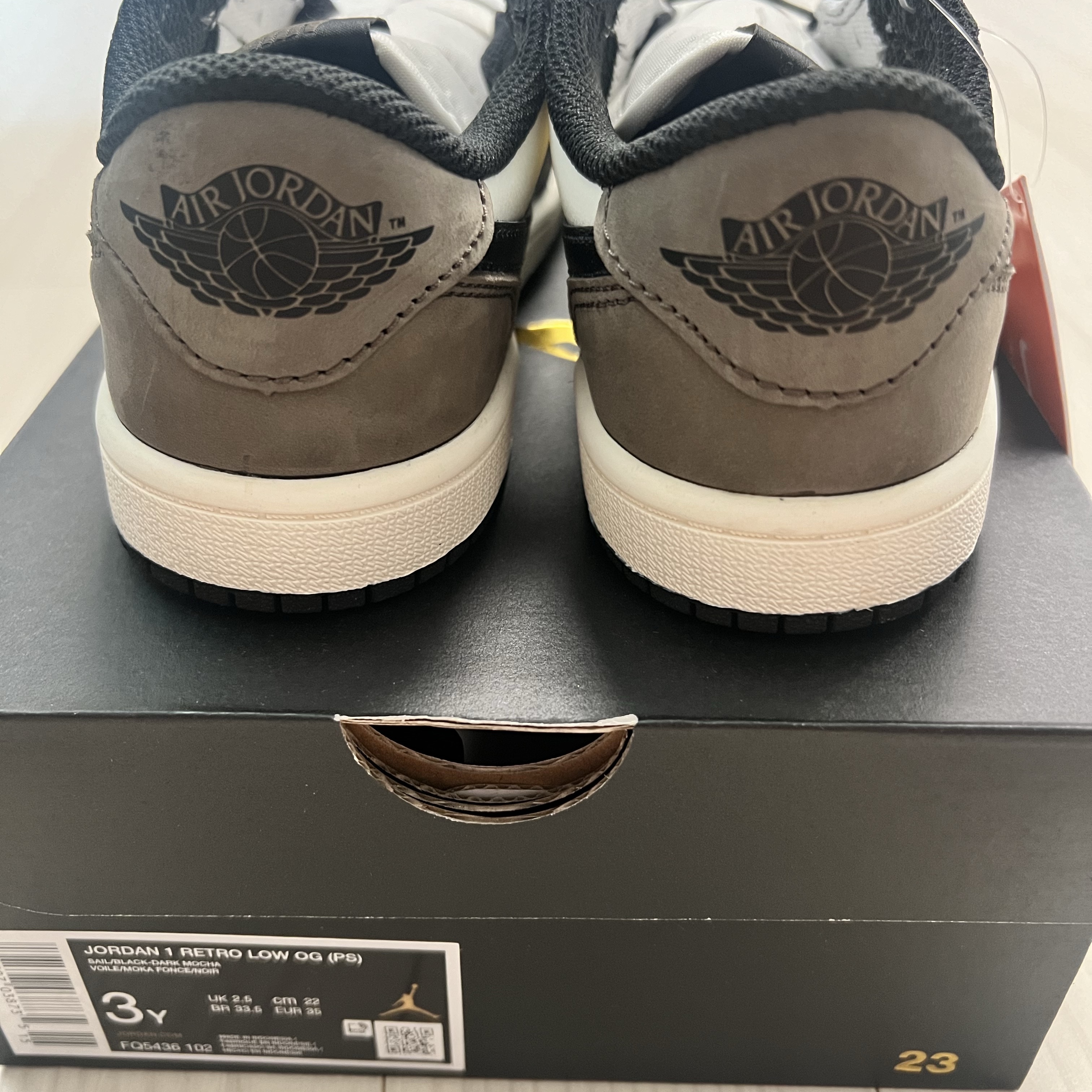 (PS) Jordan 1 Retro Low OG Mocha 착용 스타일 - 2