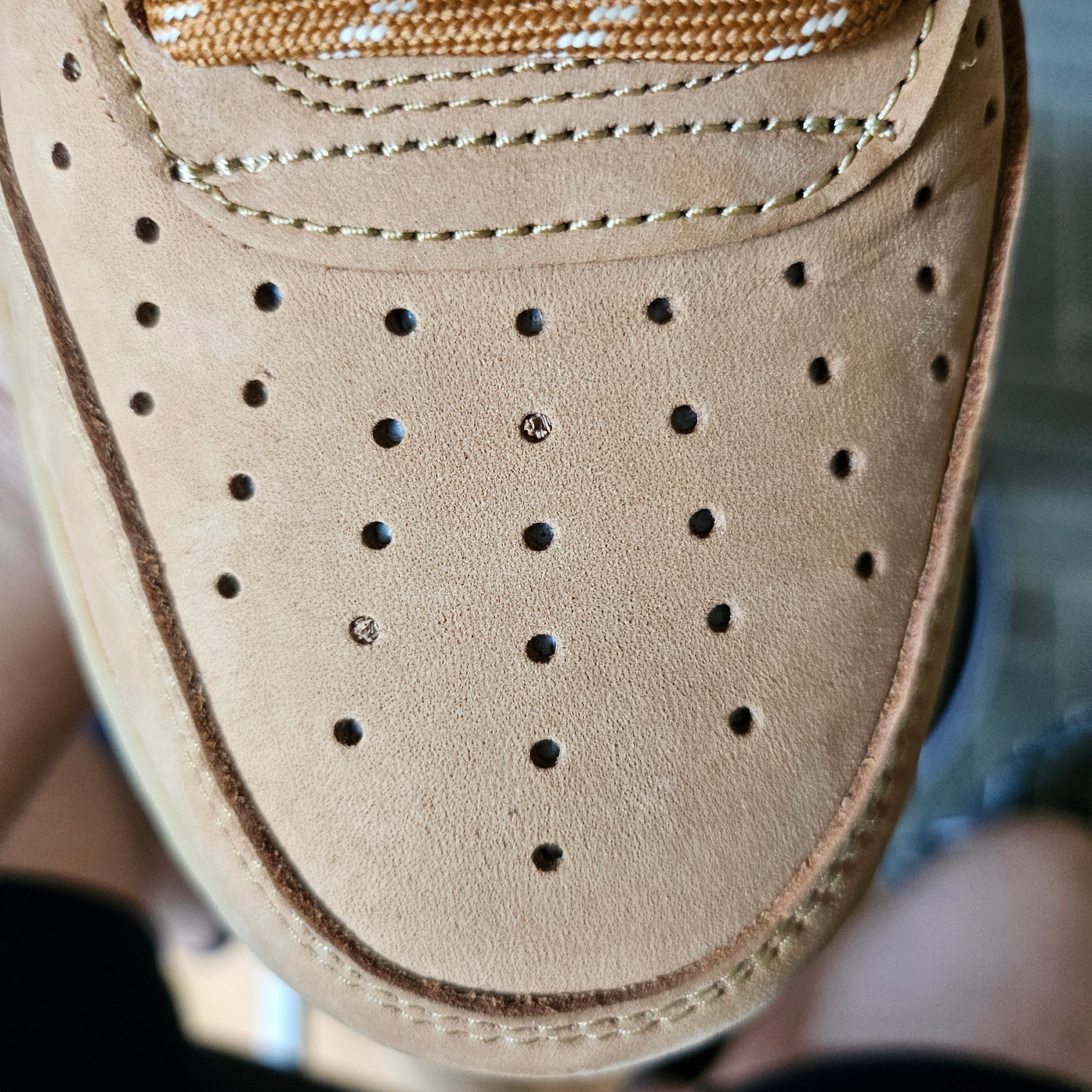 Nike Air Force 1 '07 WB Flax 착용 스타일 - 3