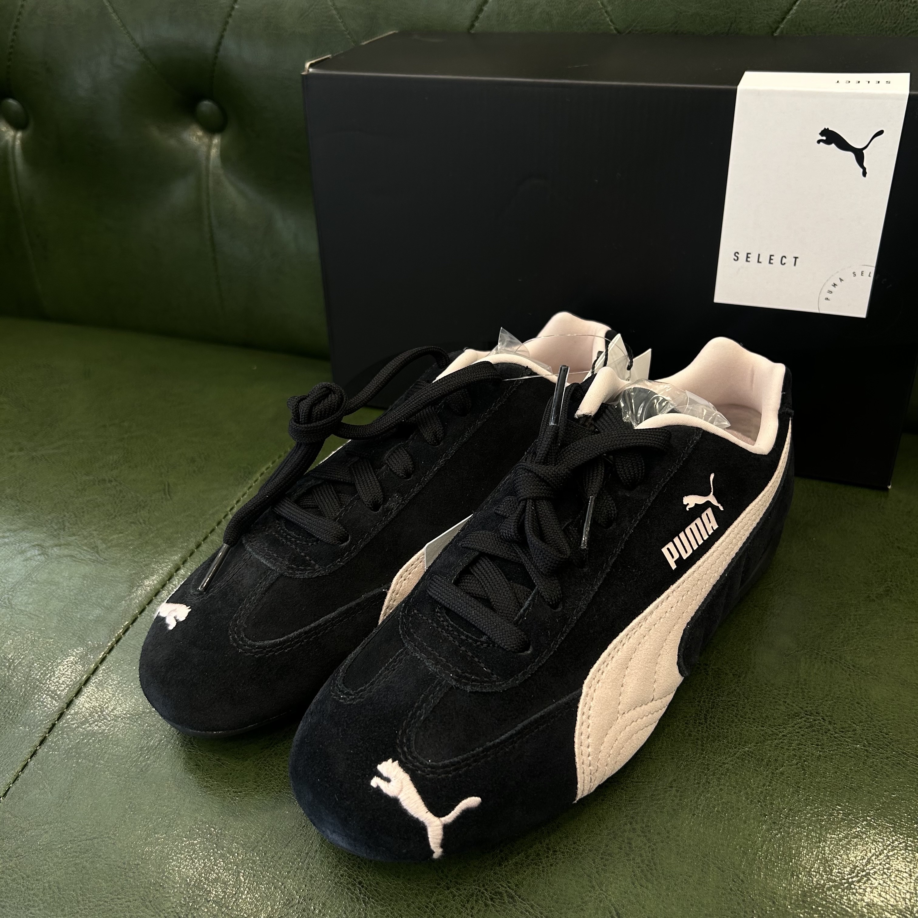 Puma Speedcat OG Black Mauve Mist 착용 스타일