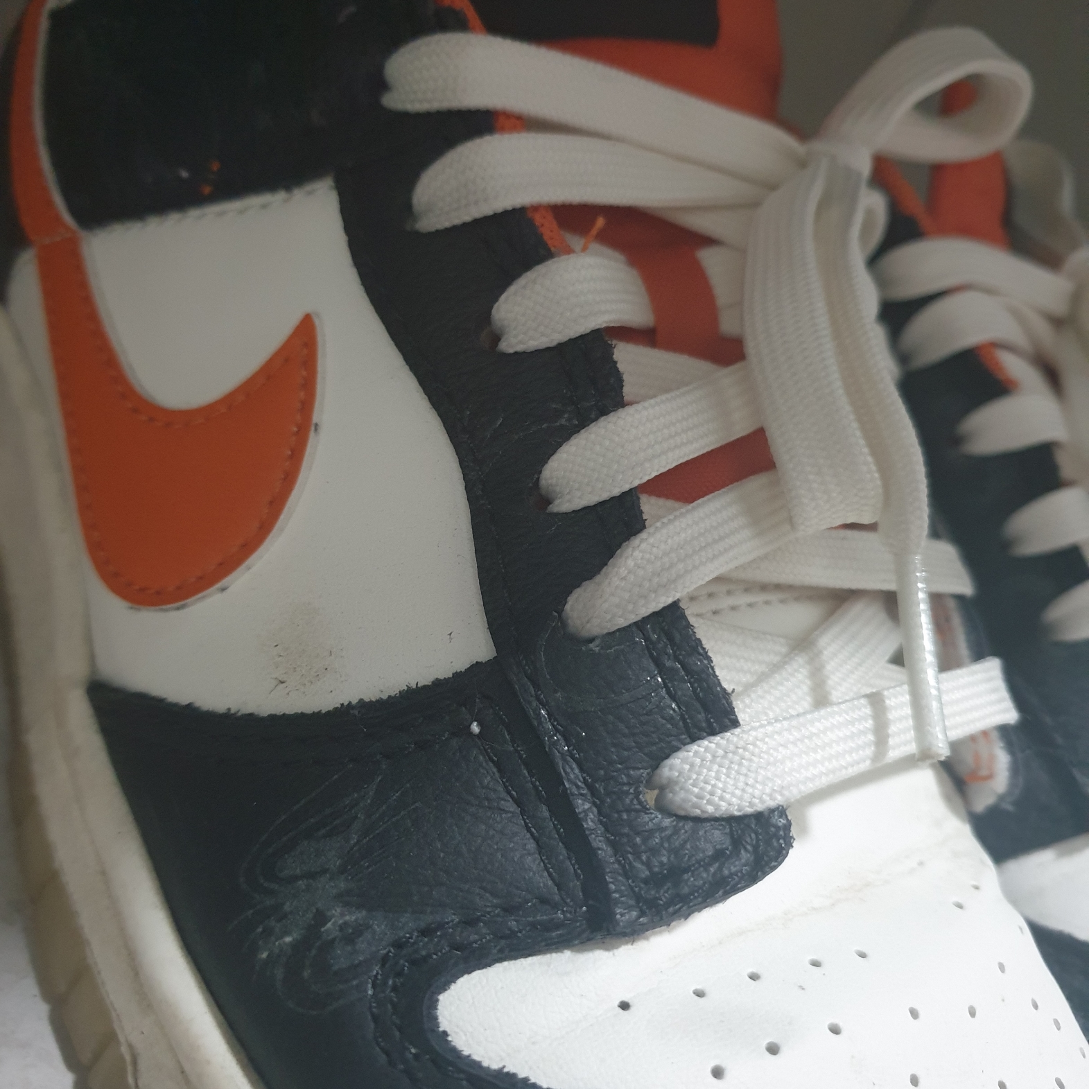 Nike Dunk Low Retro PRM Halloween 착용 스타일 - 1