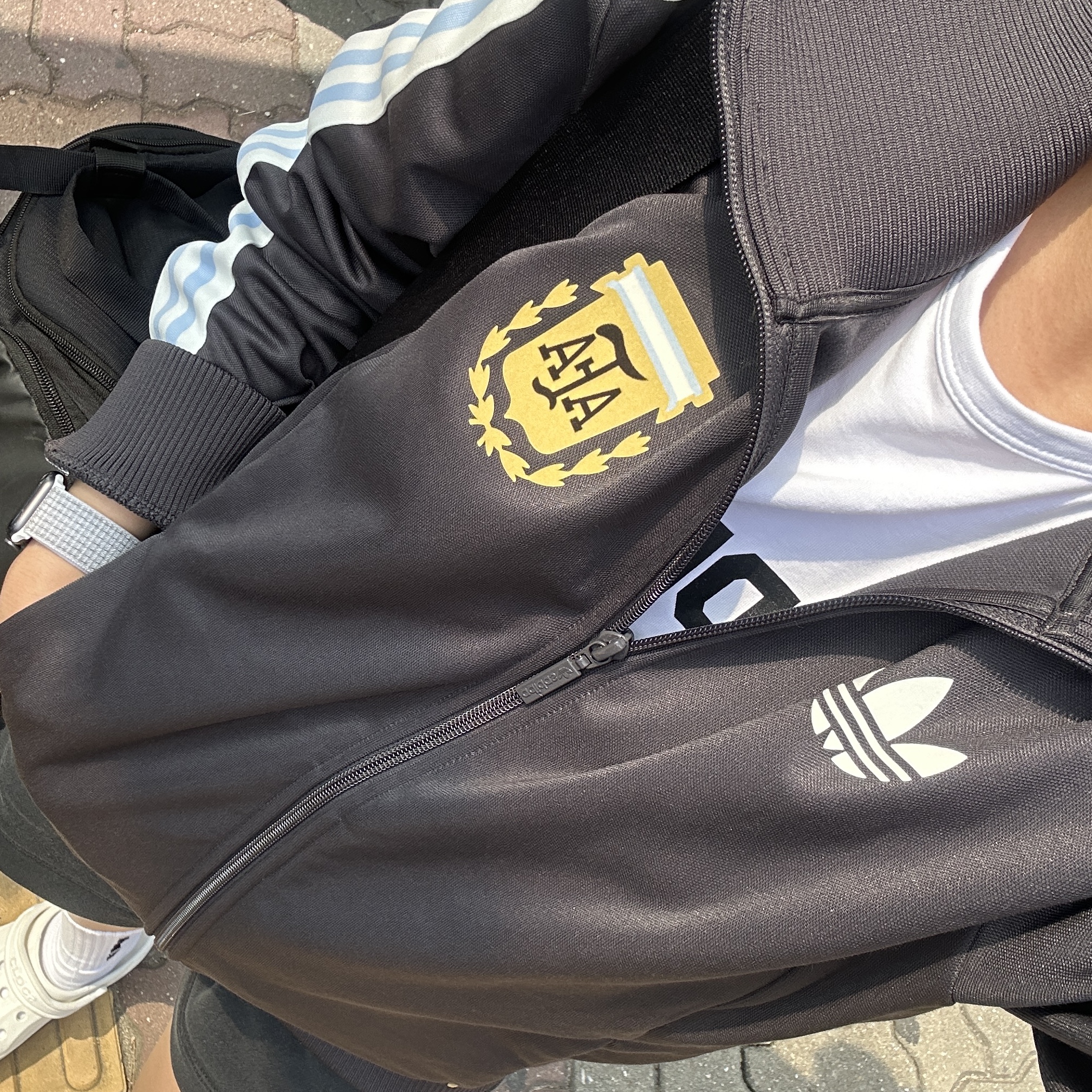 Adidas Argentina Beckenbauer Track Top Utility Black - KR Sizing, Nike Brasilia 9.5 Training Duffle Bag Small 41L Black 착용 스타일