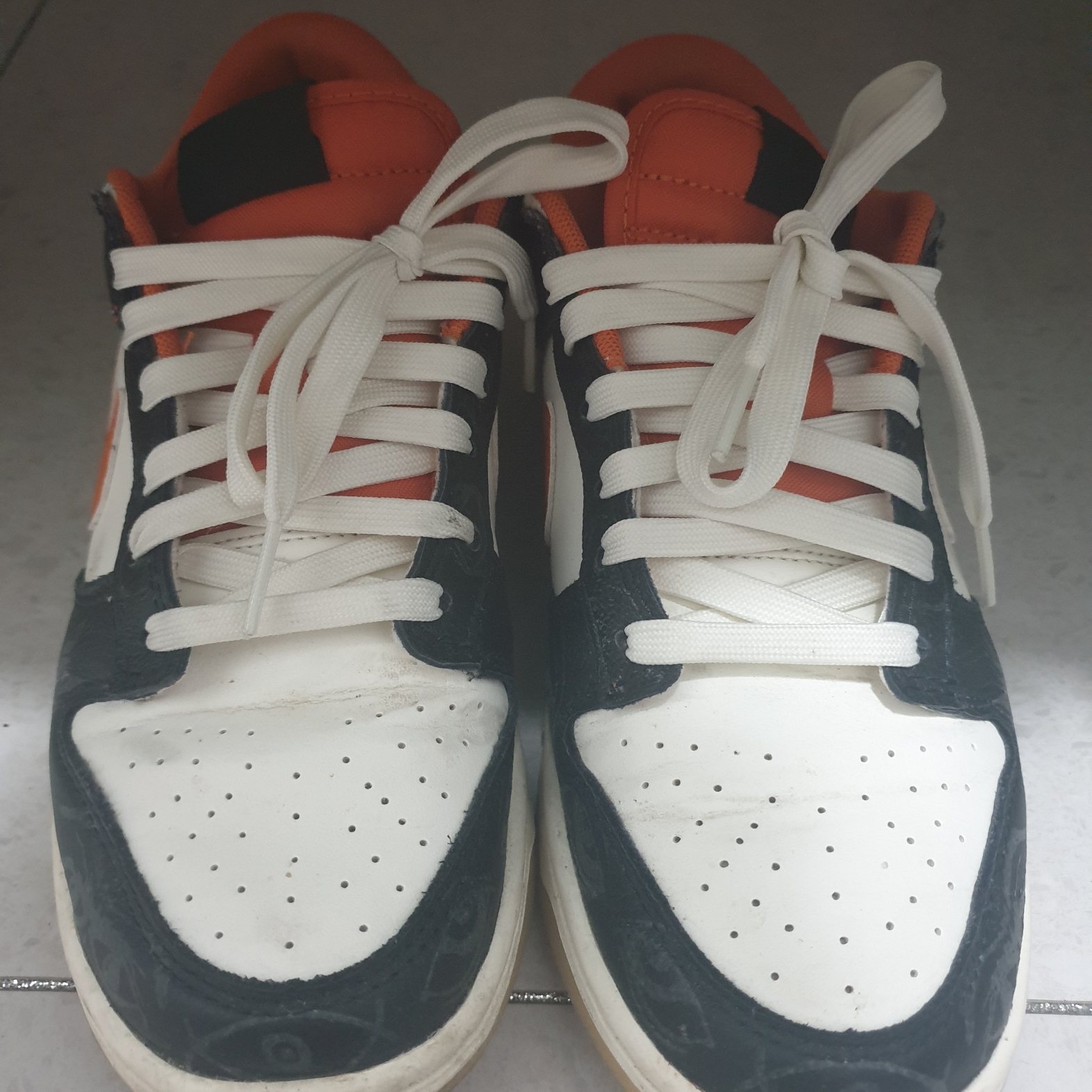 Nike Dunk Low Retro PRM Halloween 착용 스타일 - 3