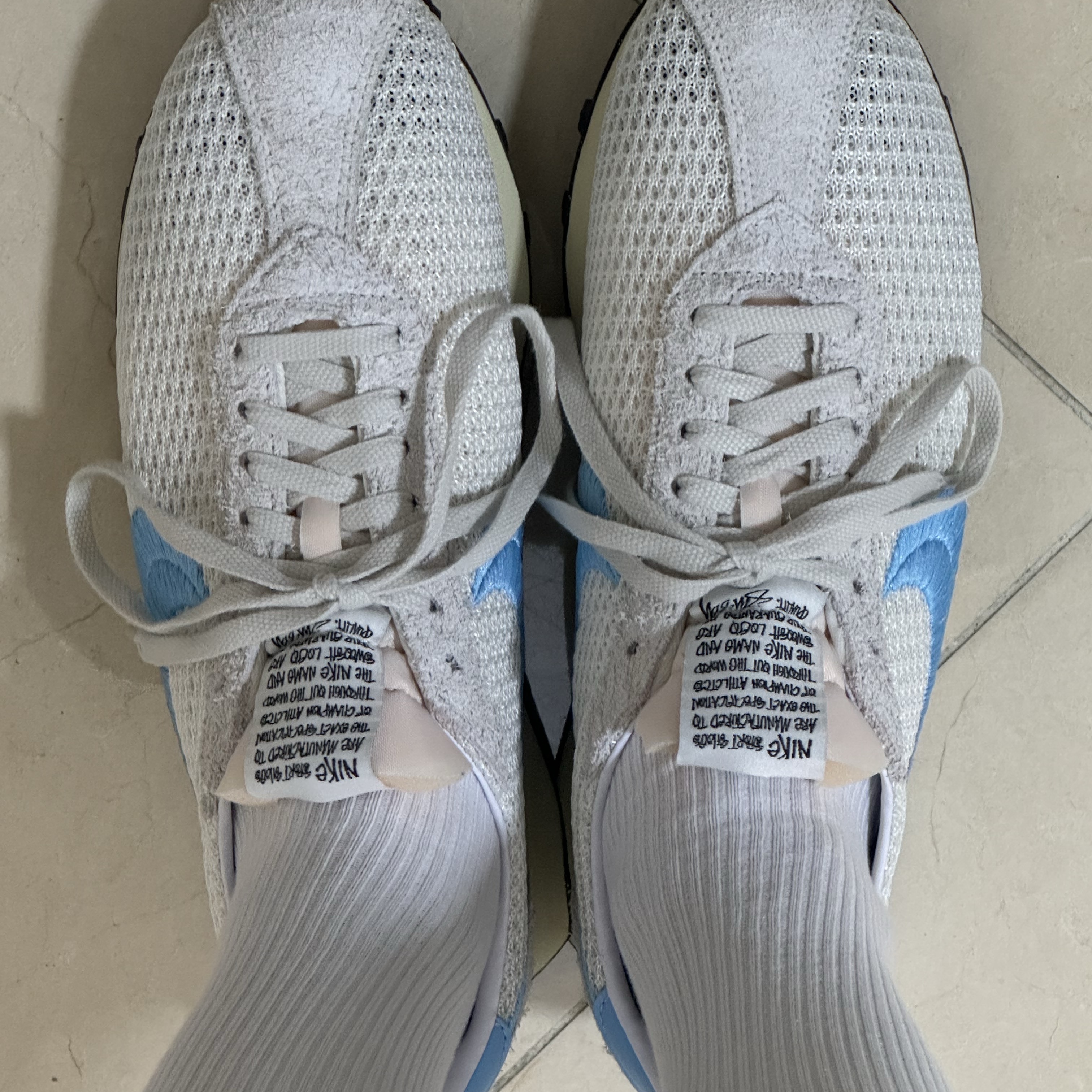 Nike x Stussy LD-1000 SP Phantom Aquarius Blue 착용 스타일 - 2